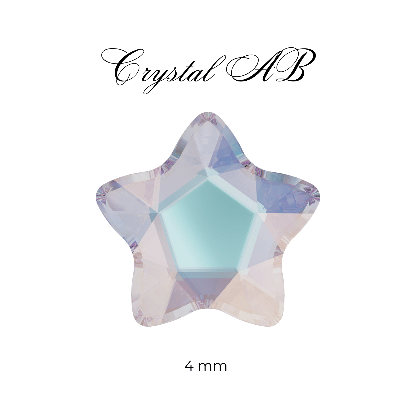 Swarovski Star Flower Tooth Gem