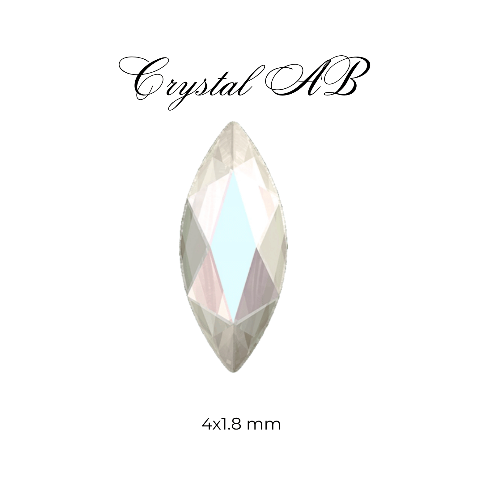 Swarovski Marquise Tooth Gem