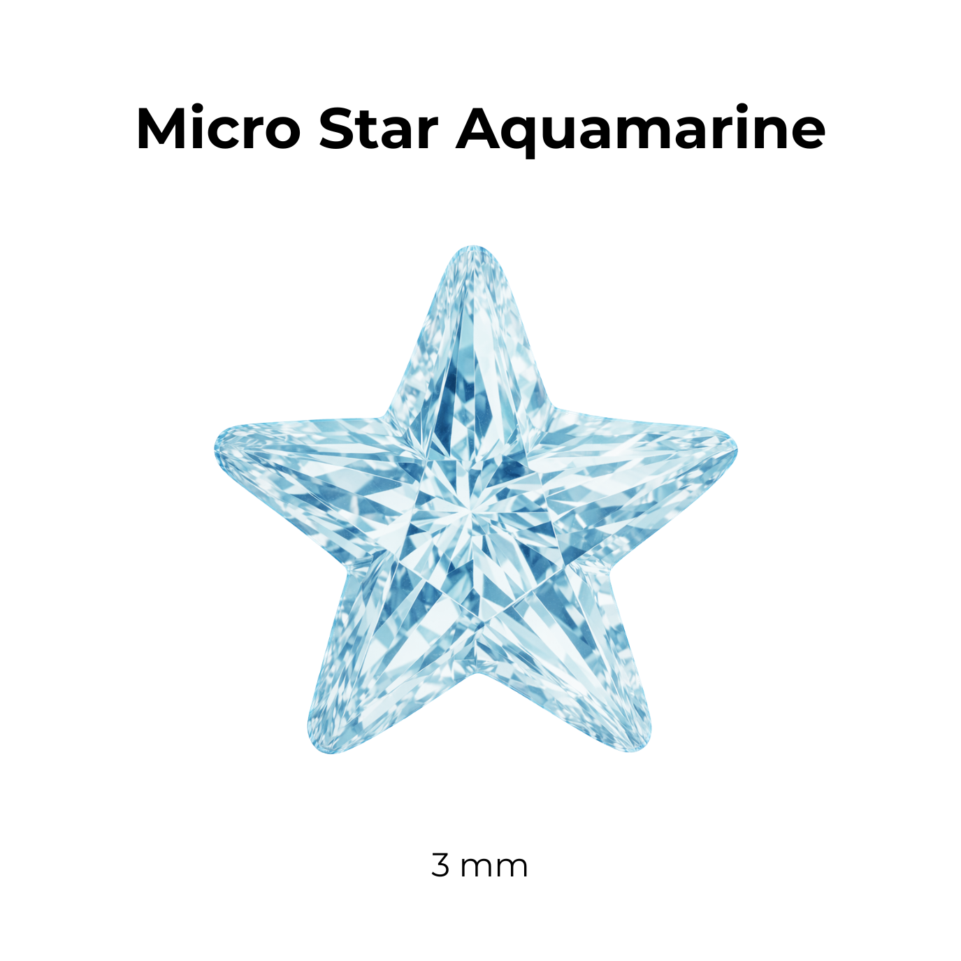 Micro Cubic Zirconia – Star