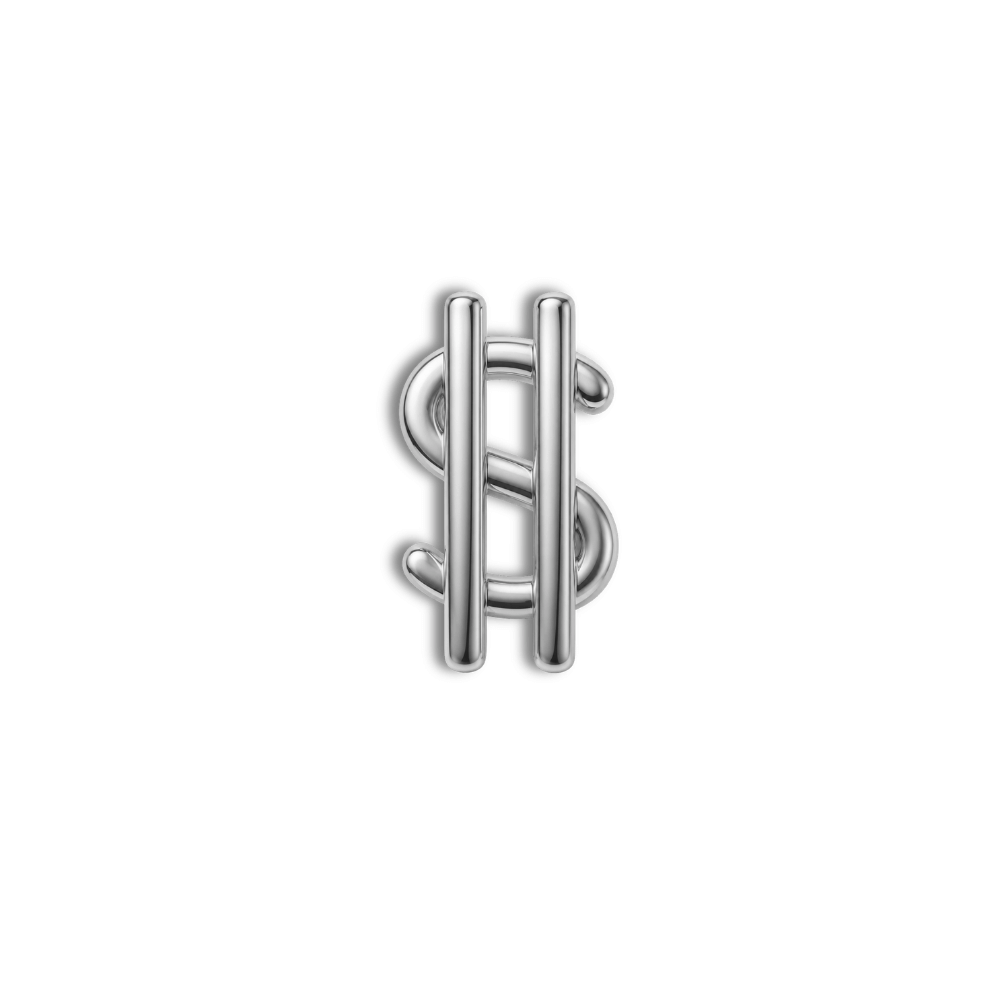 18K Gold Tooth Gems – Dollar Sign