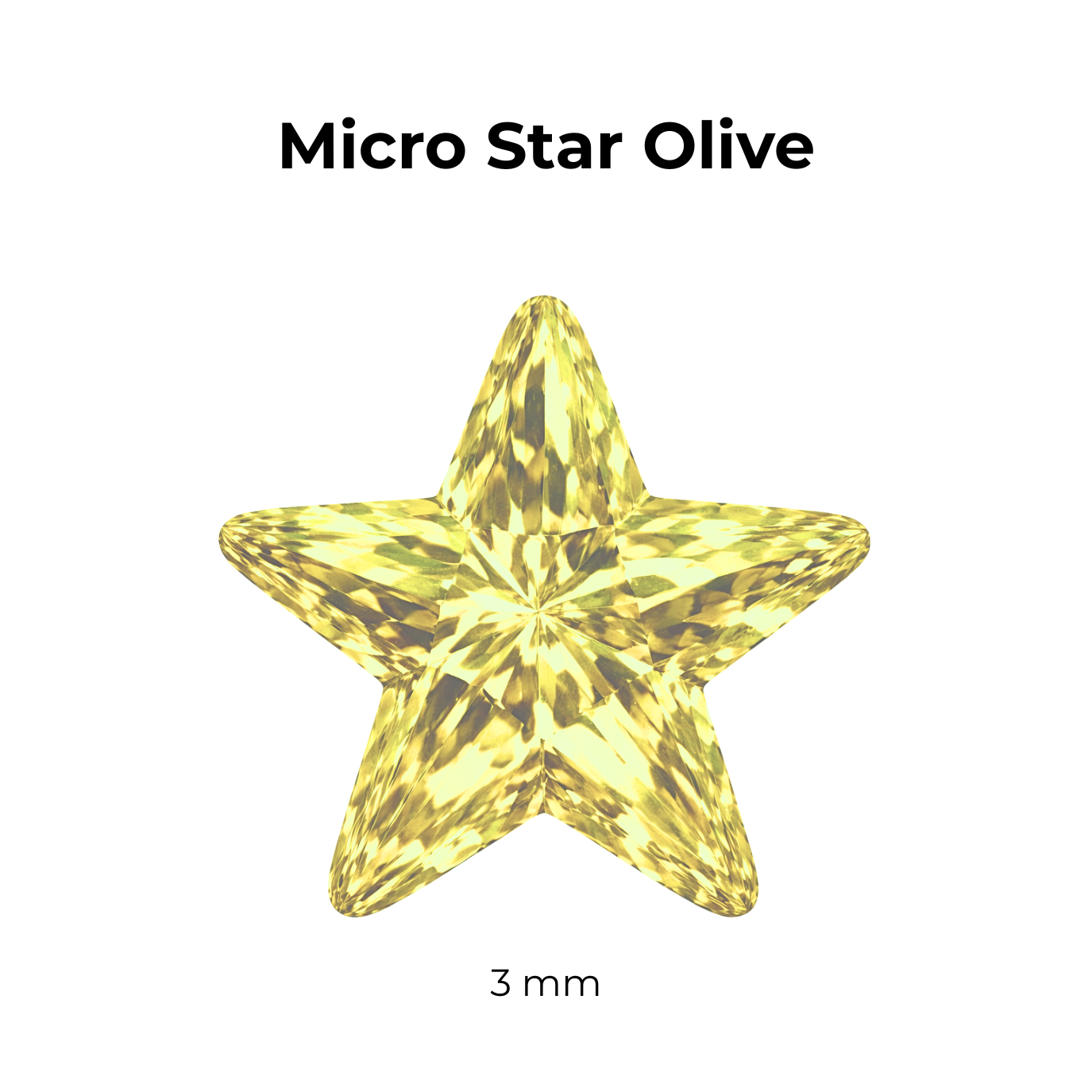 Micro Cubic Zirconia – Star