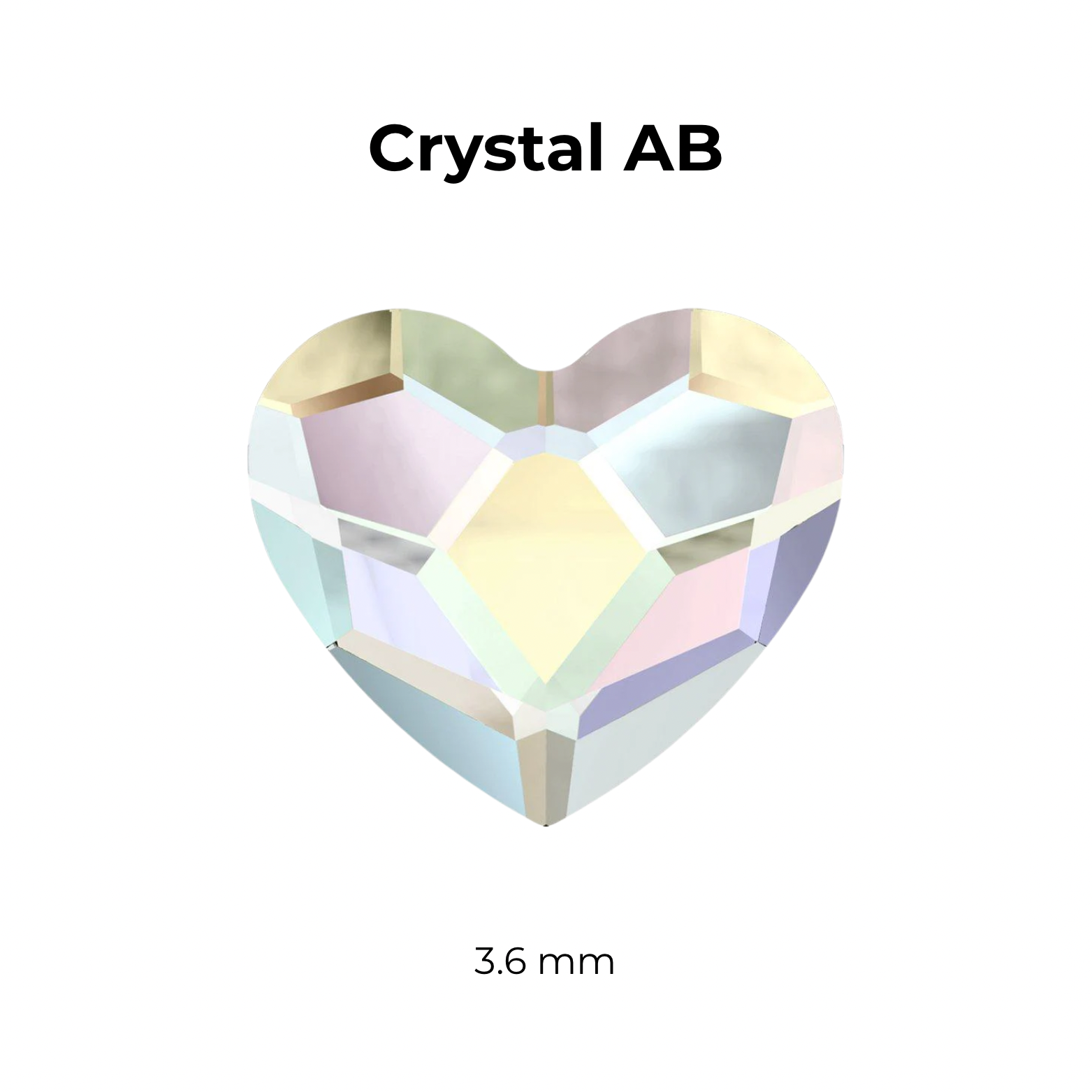 Heart Tooth Gem - Swarovski