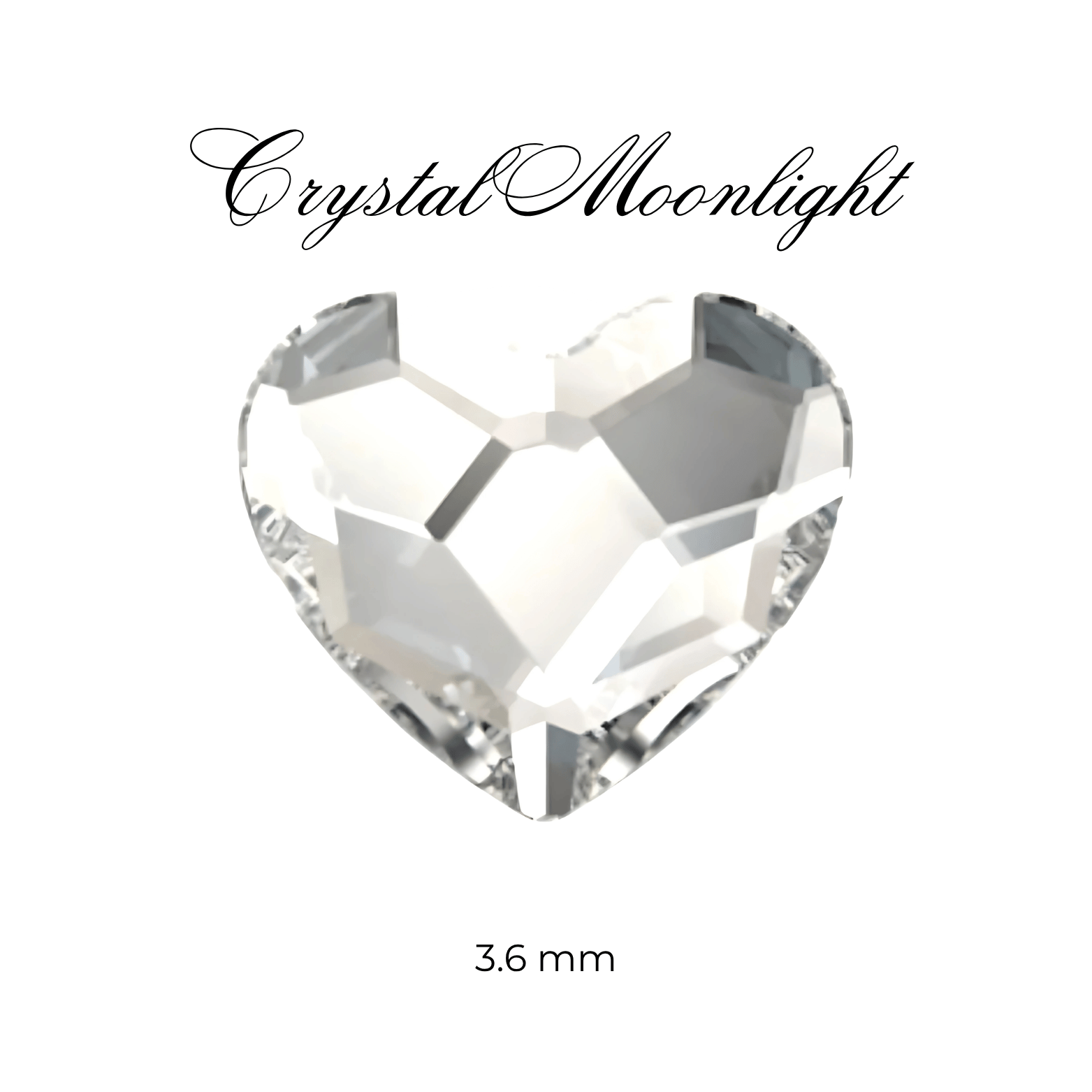 Heart Tooth Gem - Swarovski