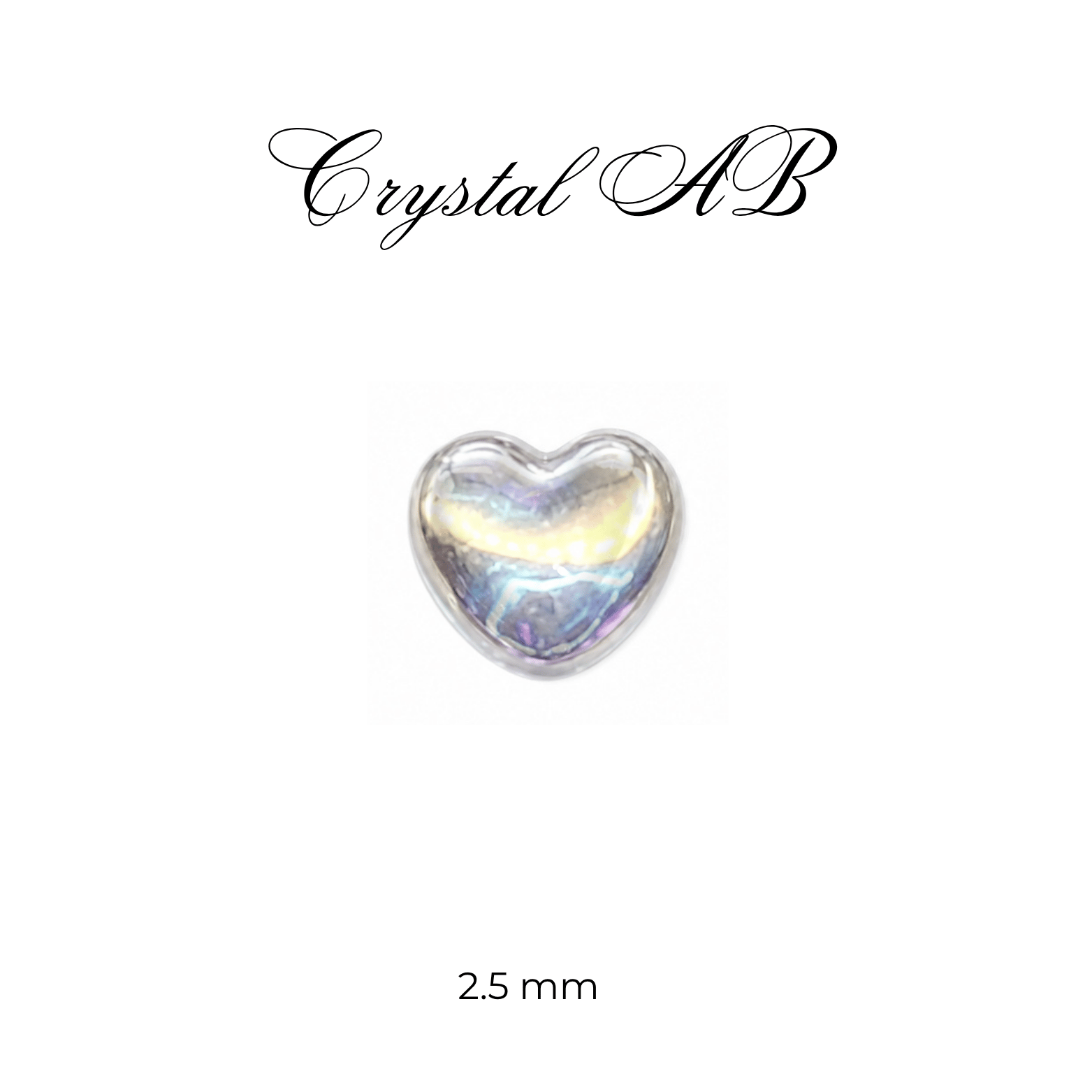 Micro Tooth Gems Heart