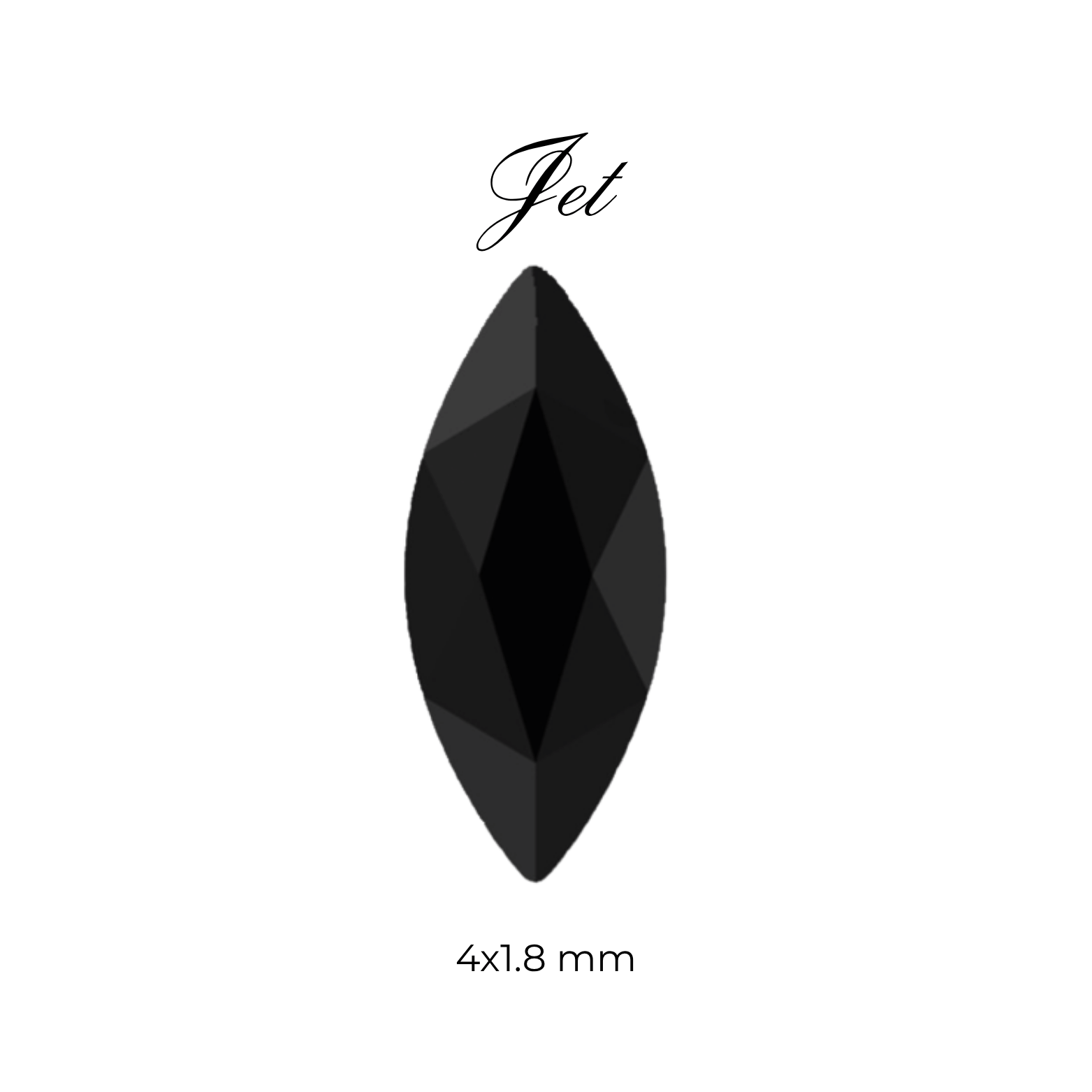 Swarovski Marquise Tooth Gem