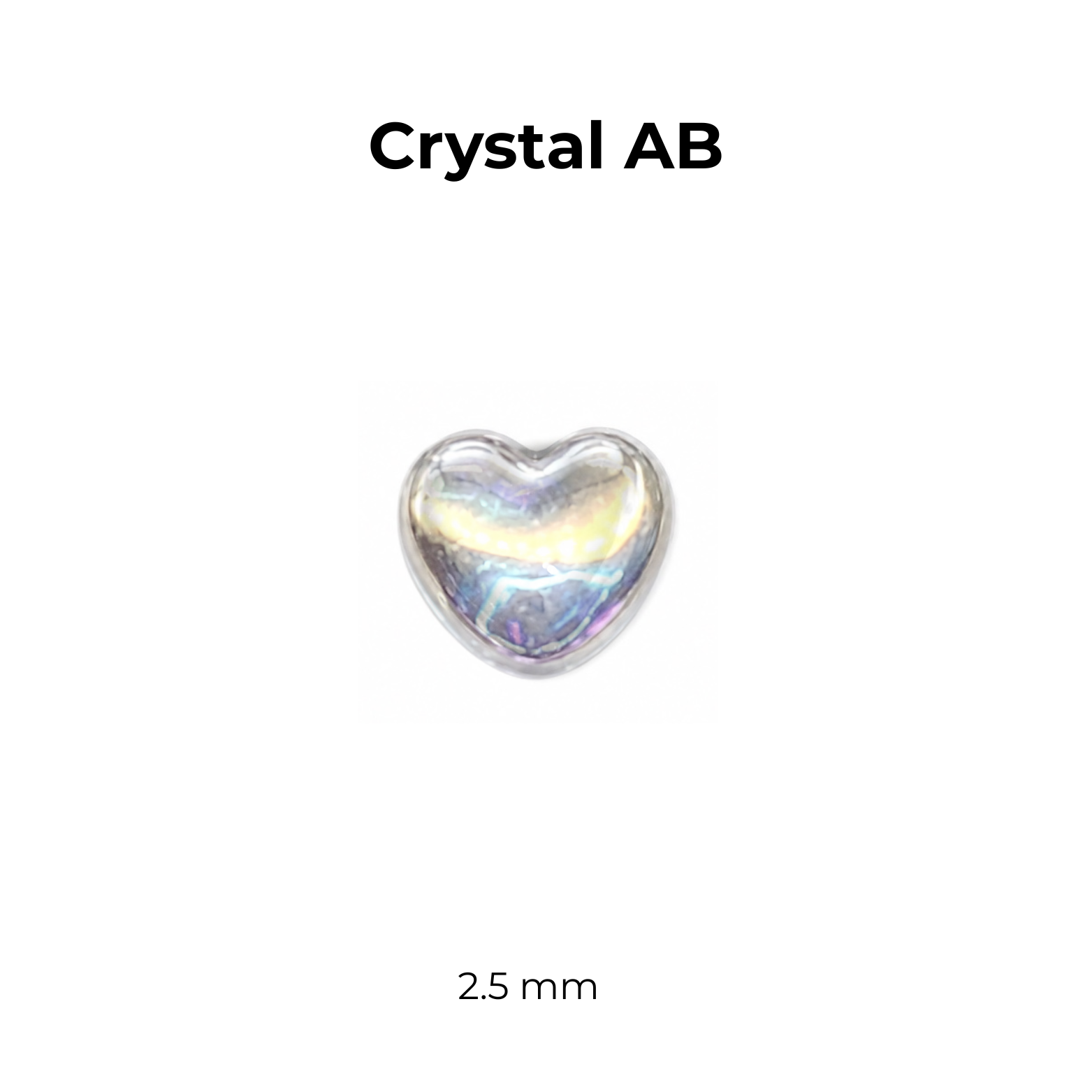 Micro Heart Acrylic