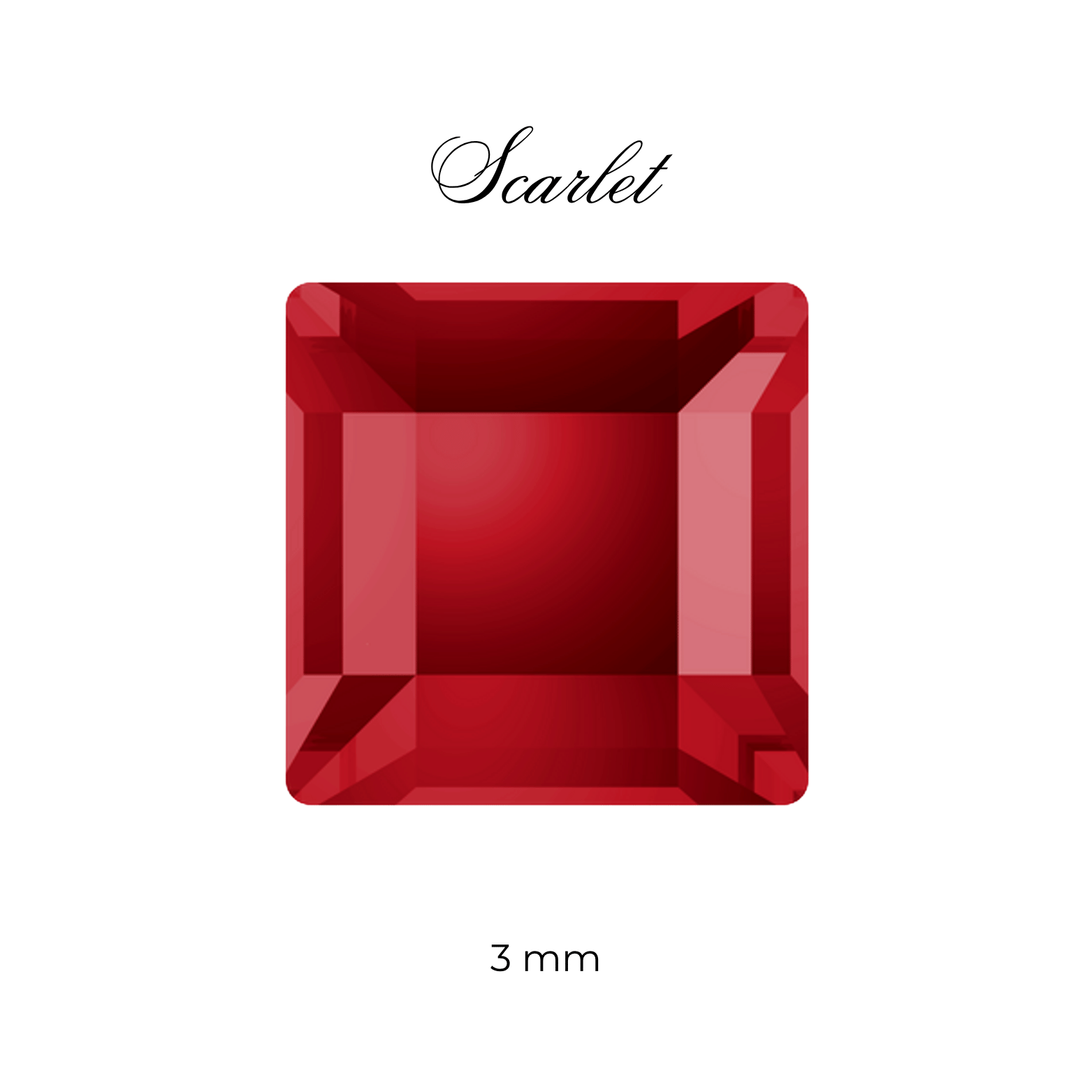 Swarovski Square Tooth Gem