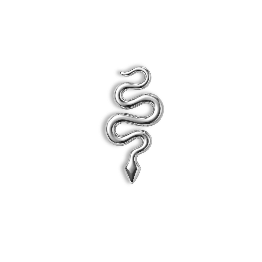 18K Gold Tooth Gem – Snake