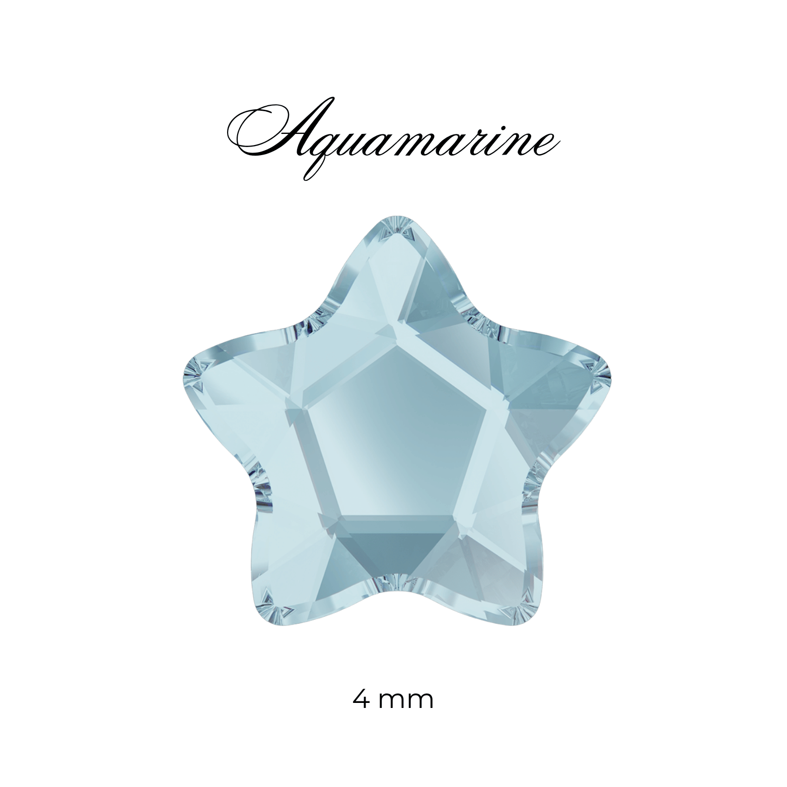 Swarovski Star Flower Tooth Gem