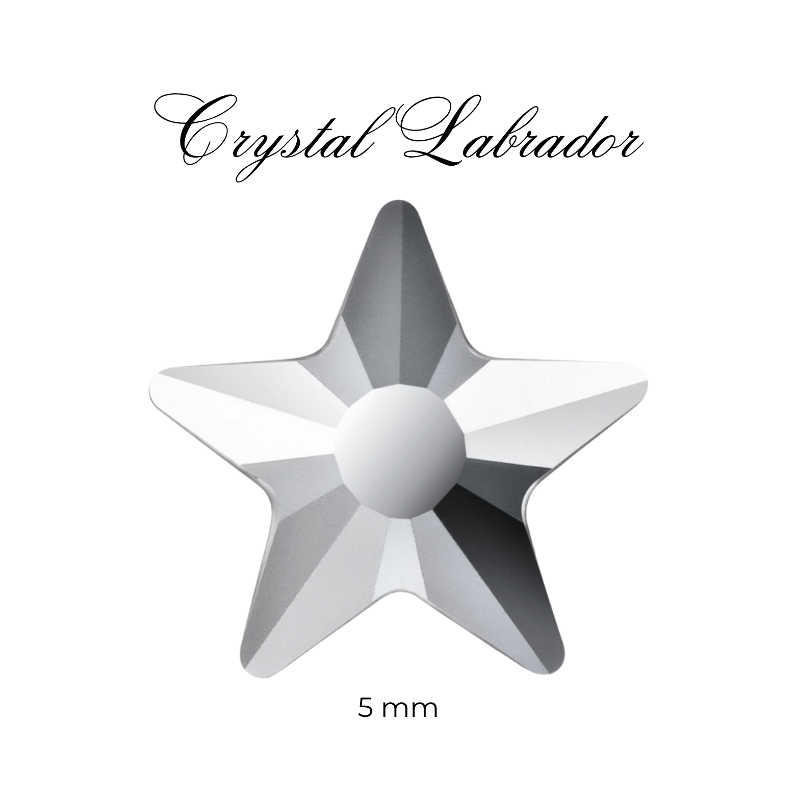 Swarovski Rivoli Star Tooth Gem