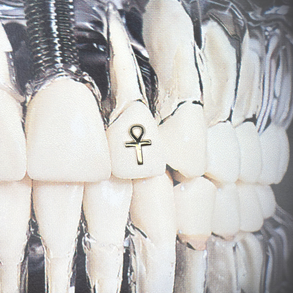 18K Gold Tooth Gems – Ankh