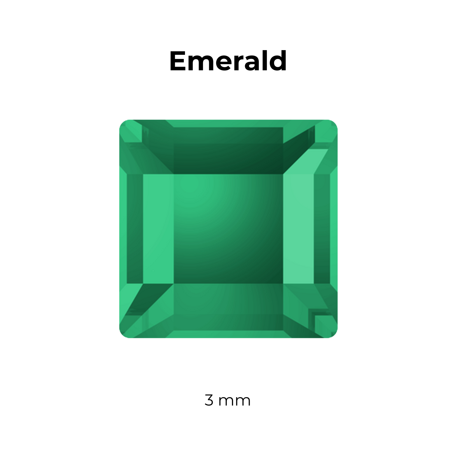 Square – Lead Free Tooth Gem