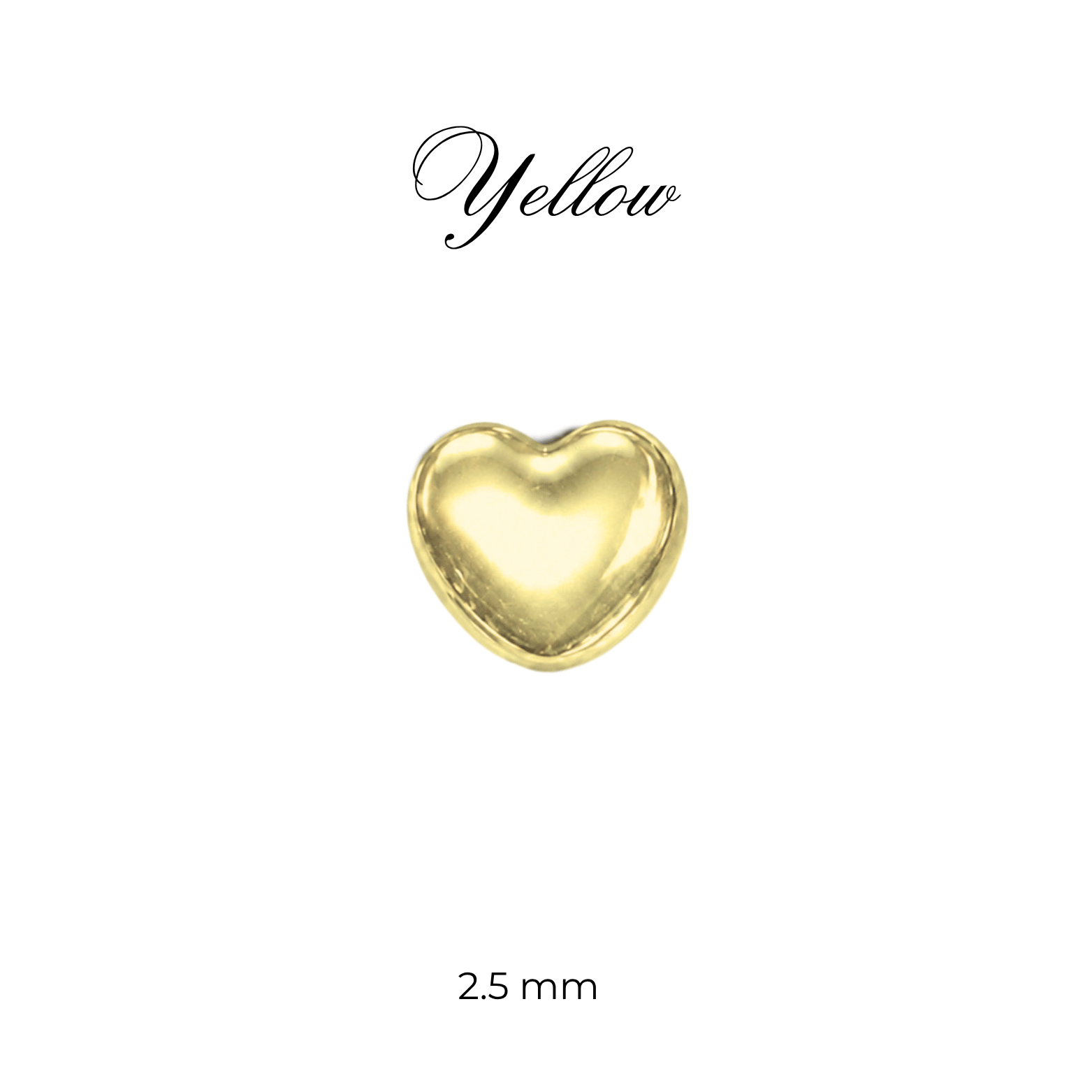 Micro Tooth Gems Heart