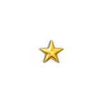 18K Gold Tooth Gem – Star