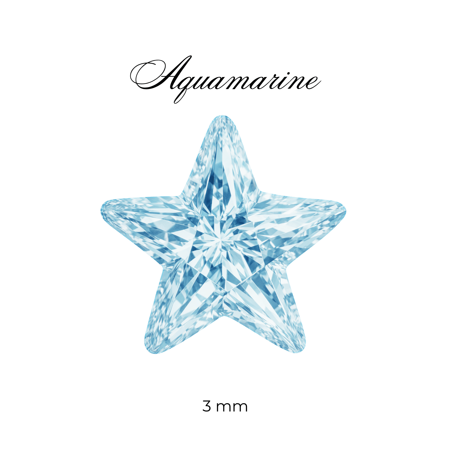 Micro Cubic Zirconia – Star