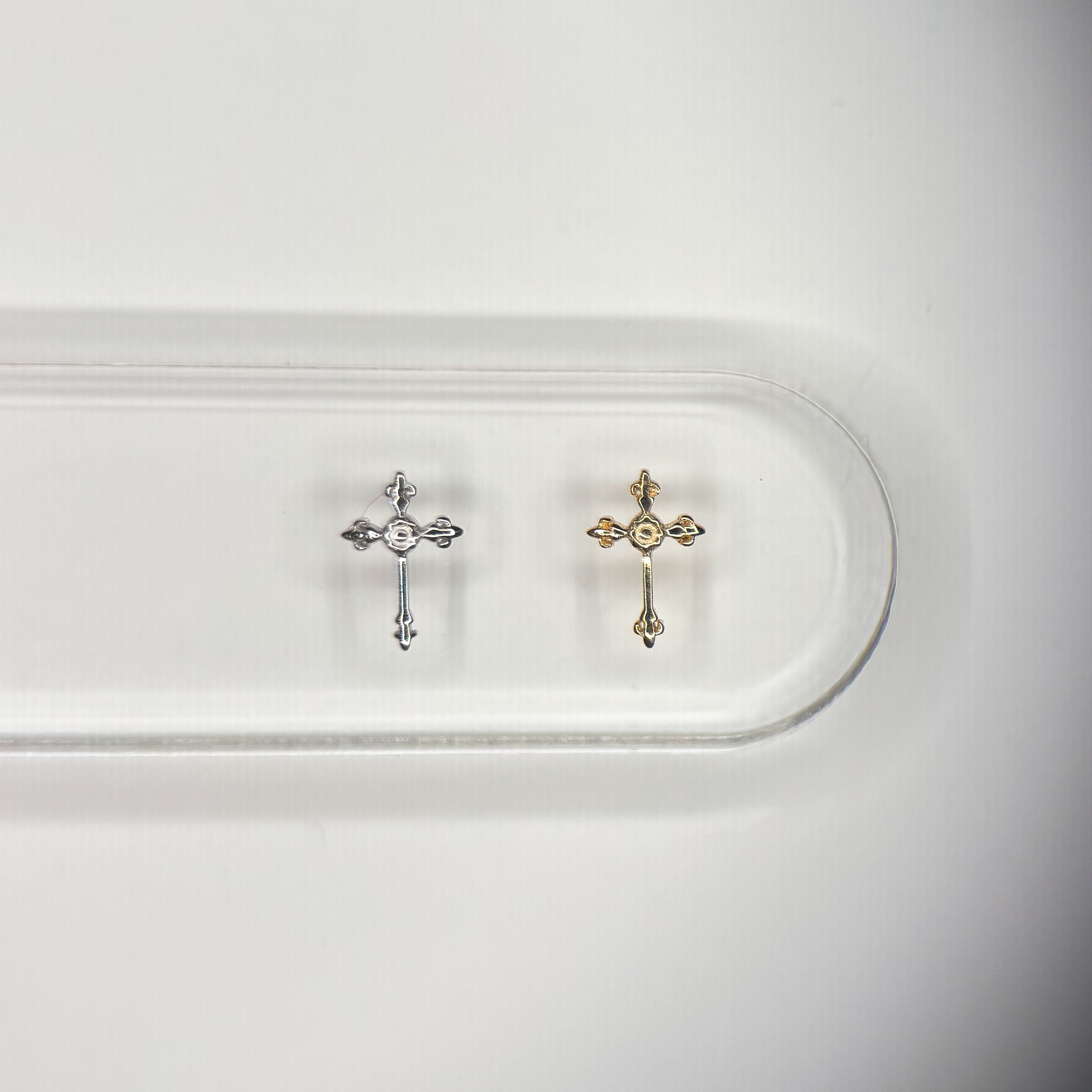 18K Gold Tooth Gems – Ornamental Cross