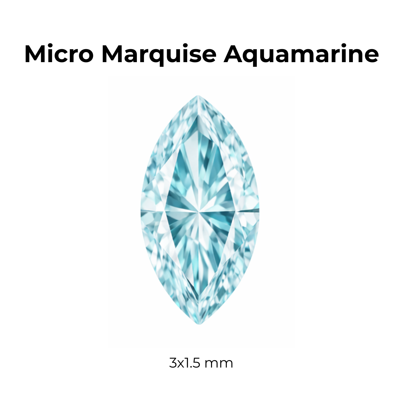 Micro Cubic Zirconia – Marquise