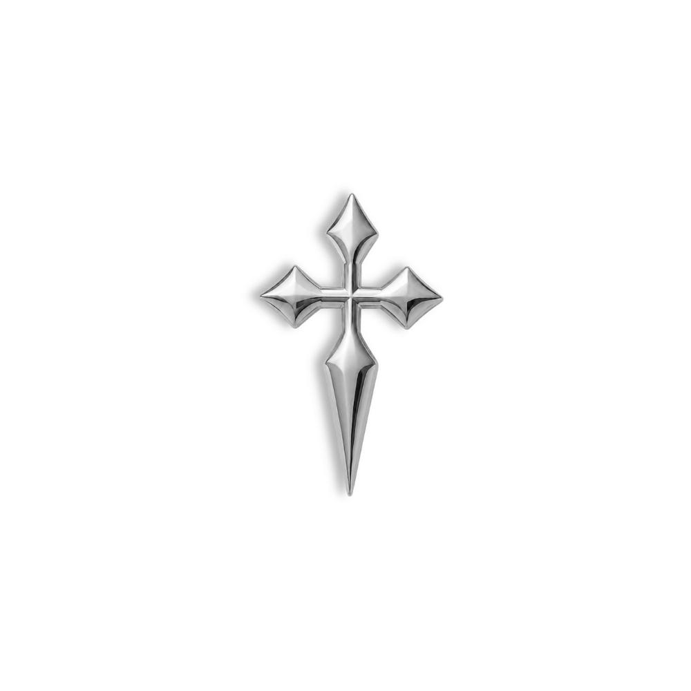 18K Gold Tooth Gems – Dagger Cross