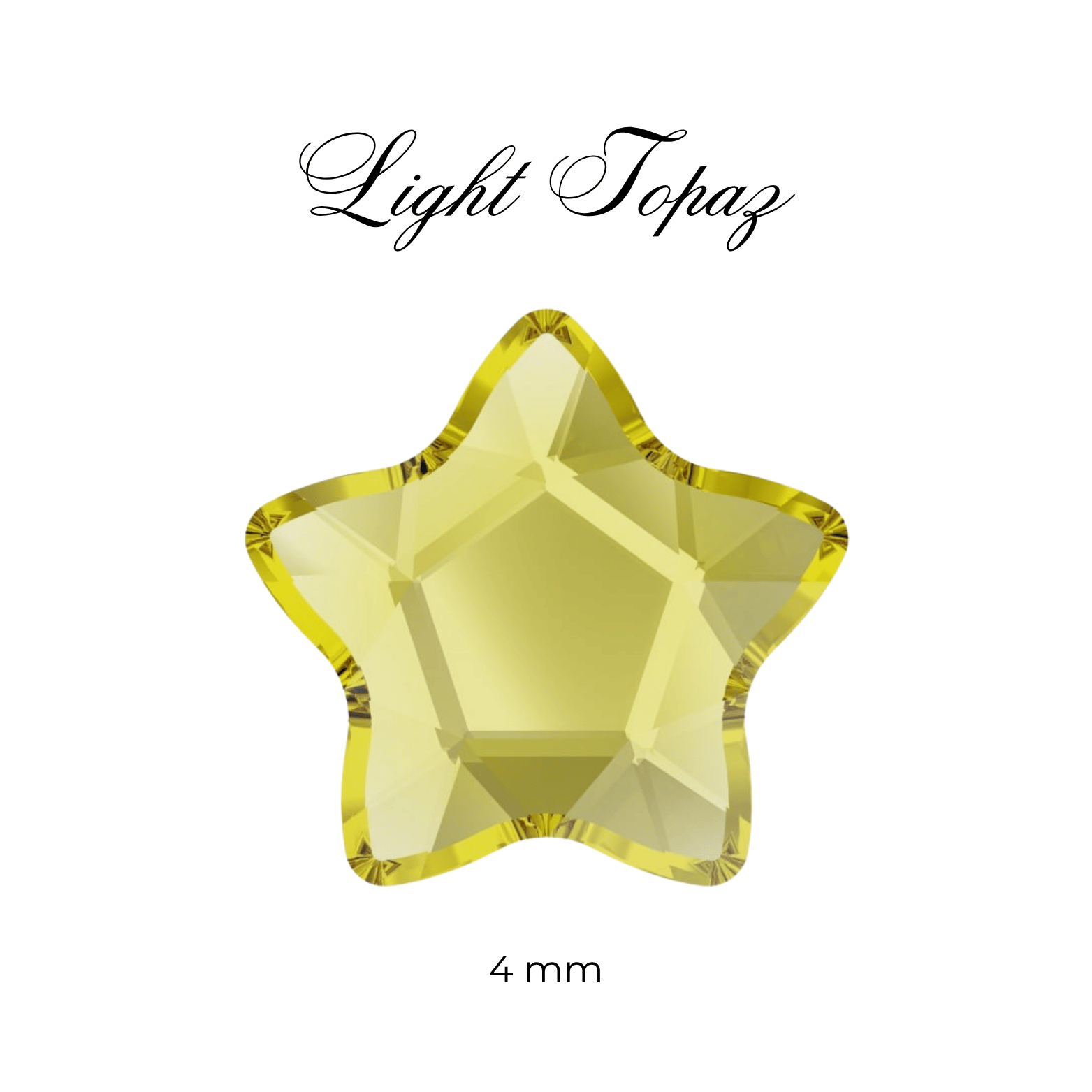 Swarovski Star Flower Tooth Gem