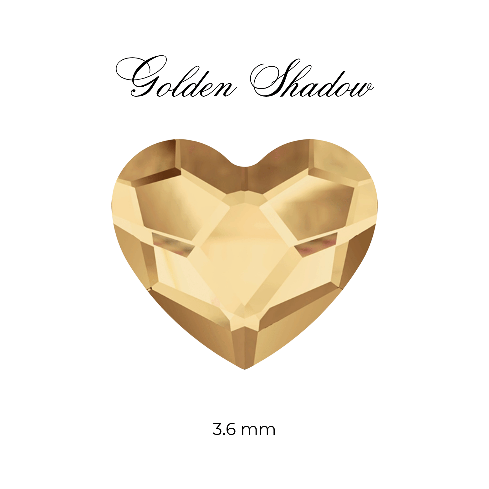 Heart Tooth Gem - Swarovski