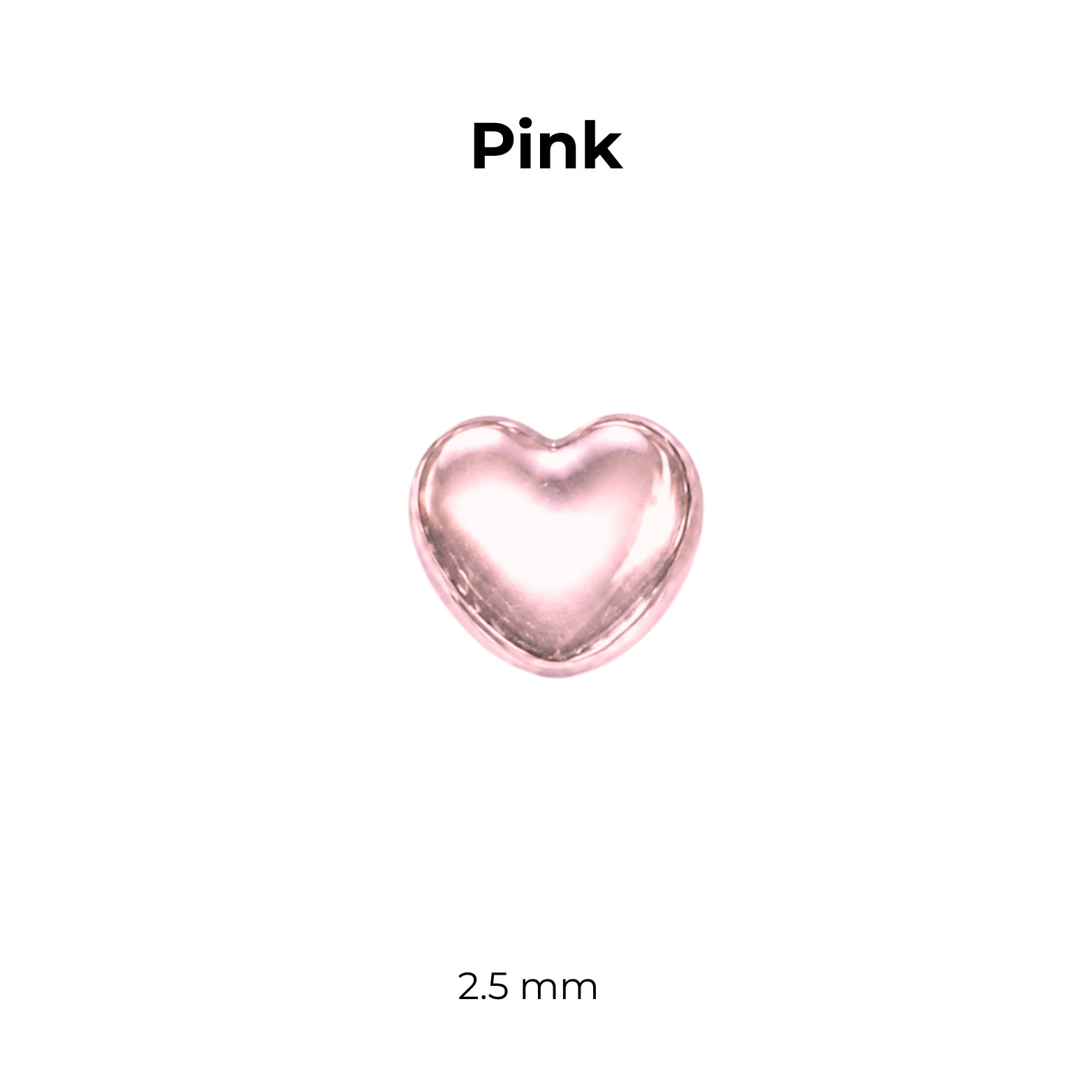 Micro Heart Acrylic