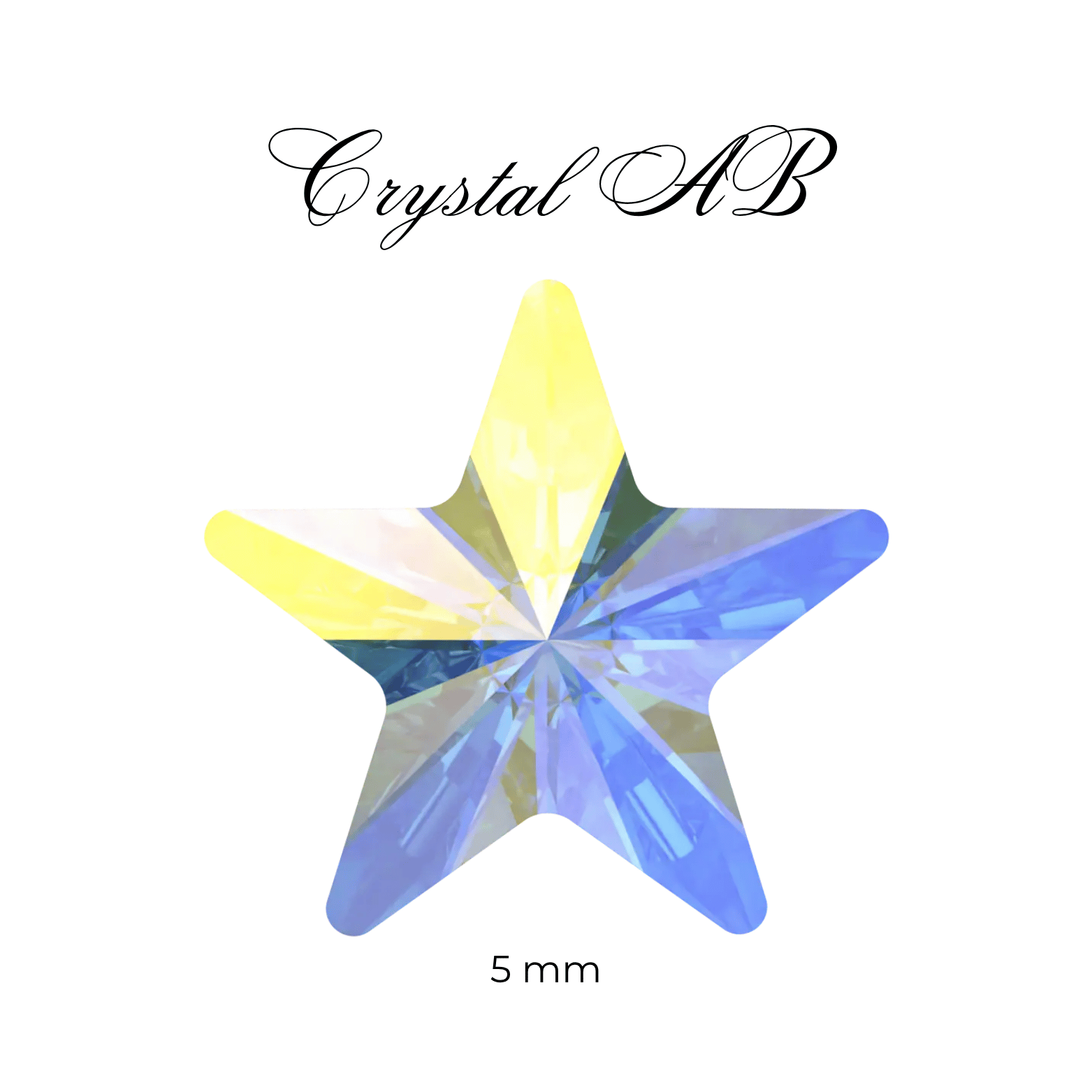 Swarovski Rivoli Star Tooth Gem