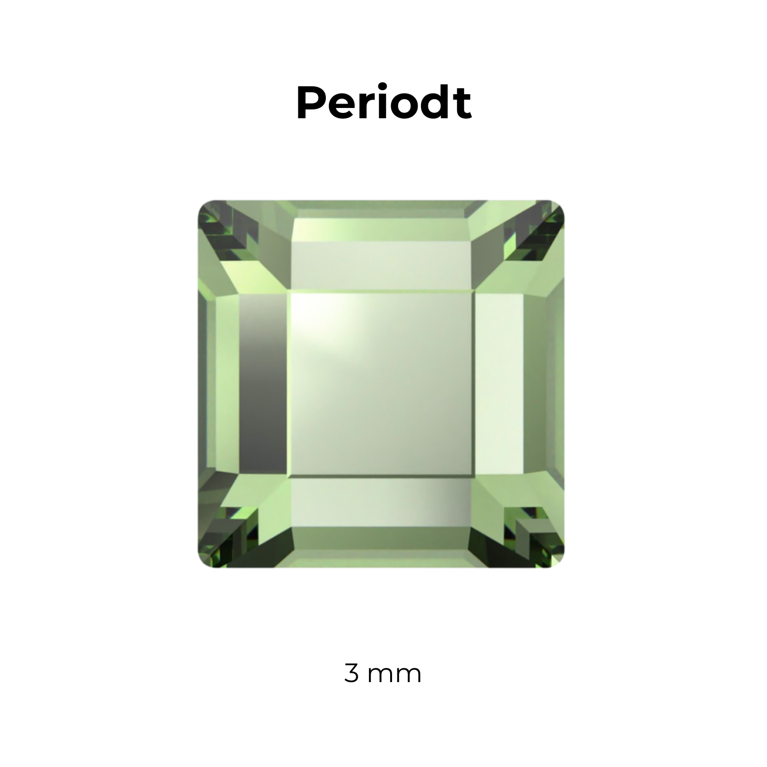 Square – Lead Free Tooth Gem