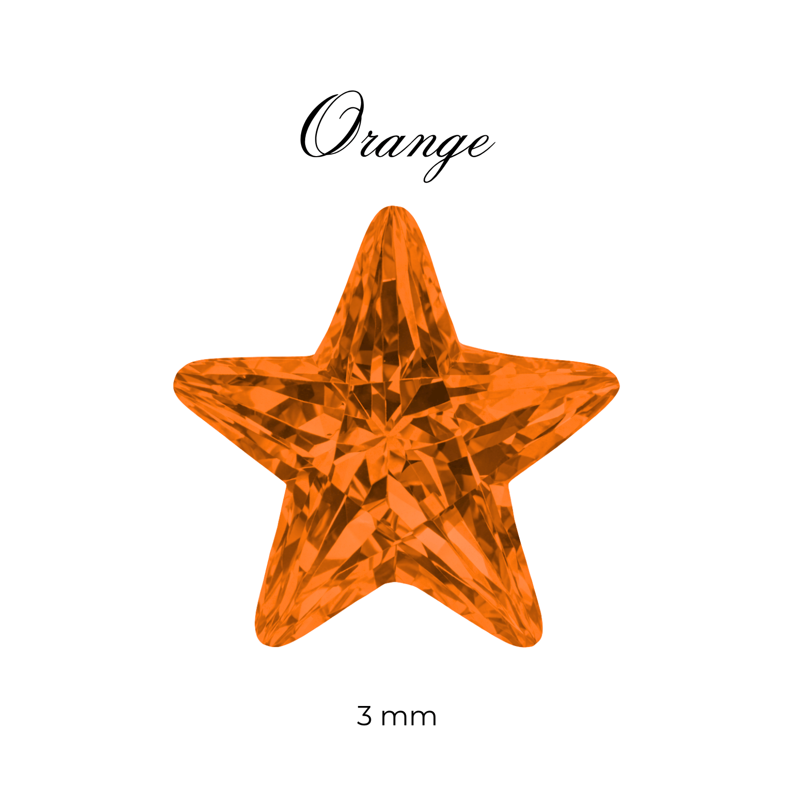 Micro Cubic Zirconia – Star