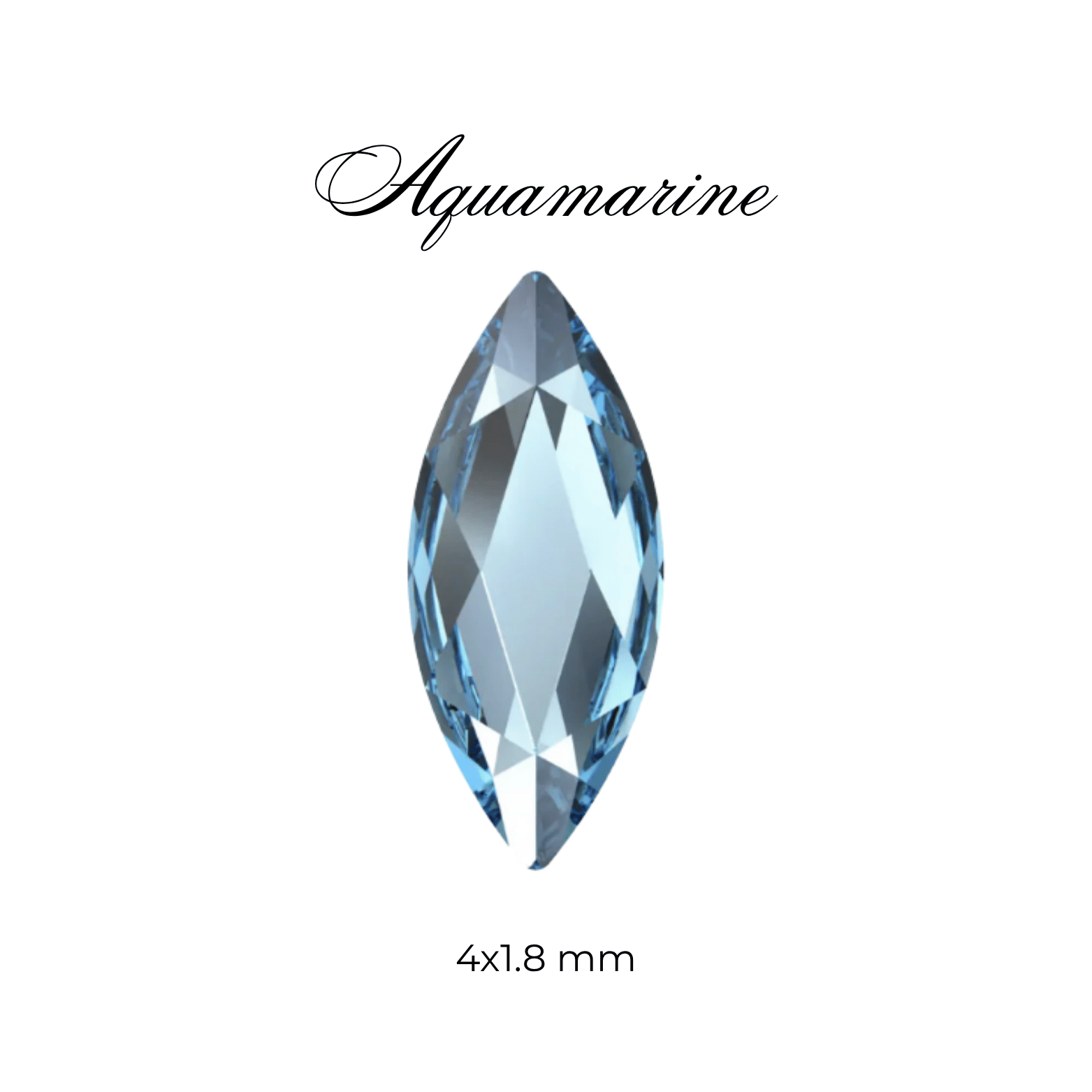 Swarovski Marquise Tooth Gem