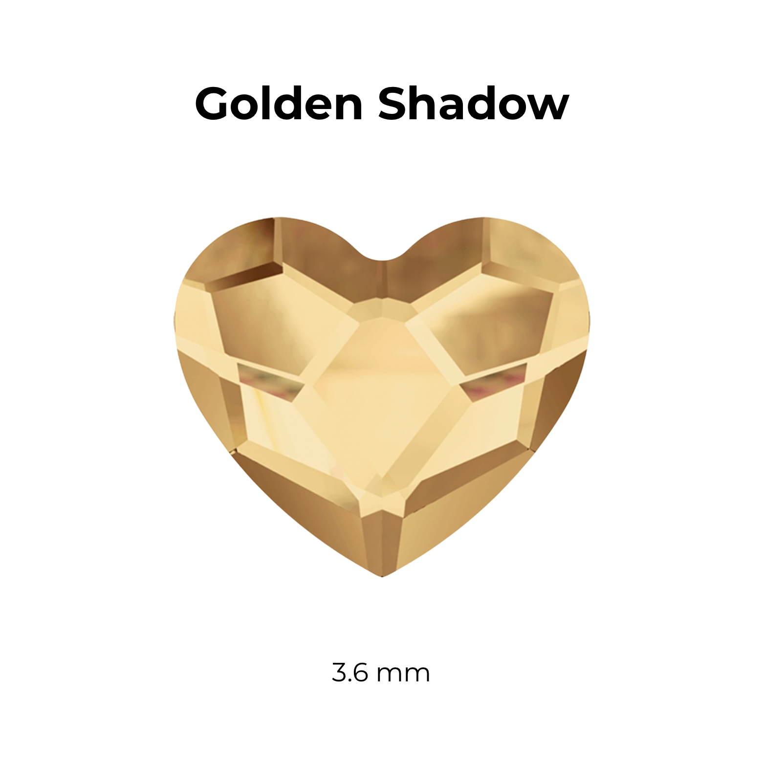 Heart Tooth Gem - Swarovski