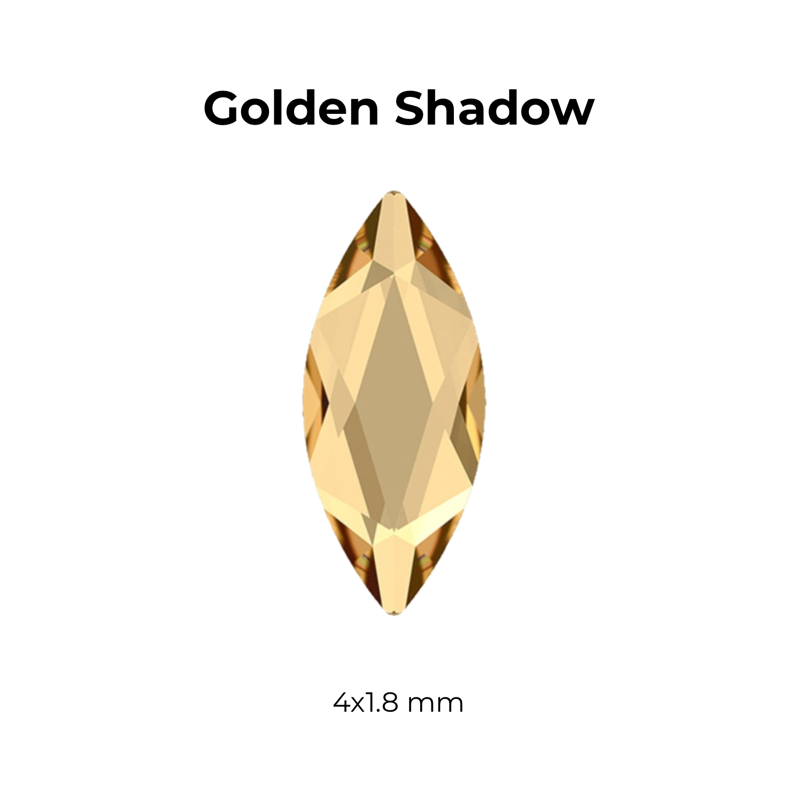 Marquise Tooth Gem - Swarovski