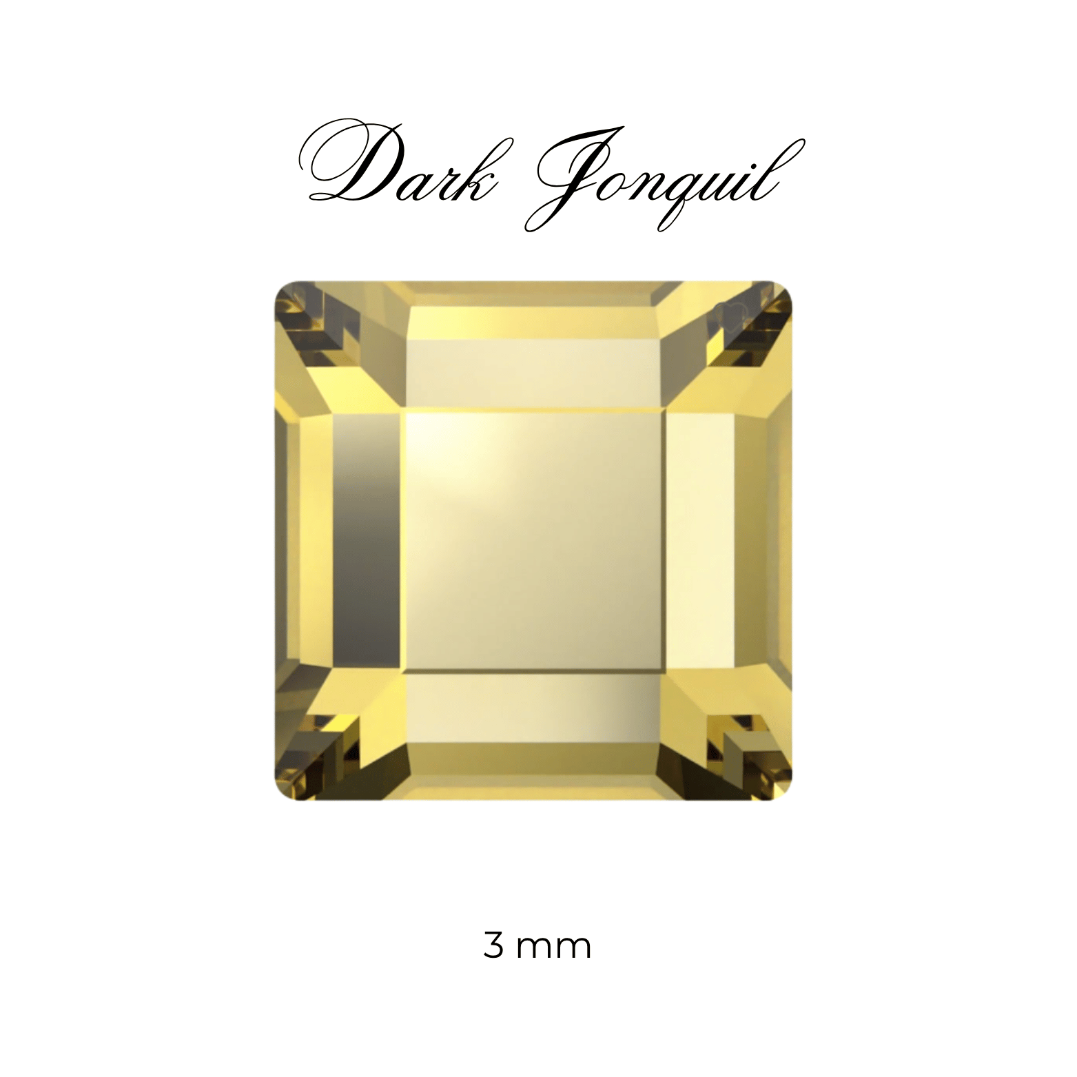 Swarovski Square Tooth Gem