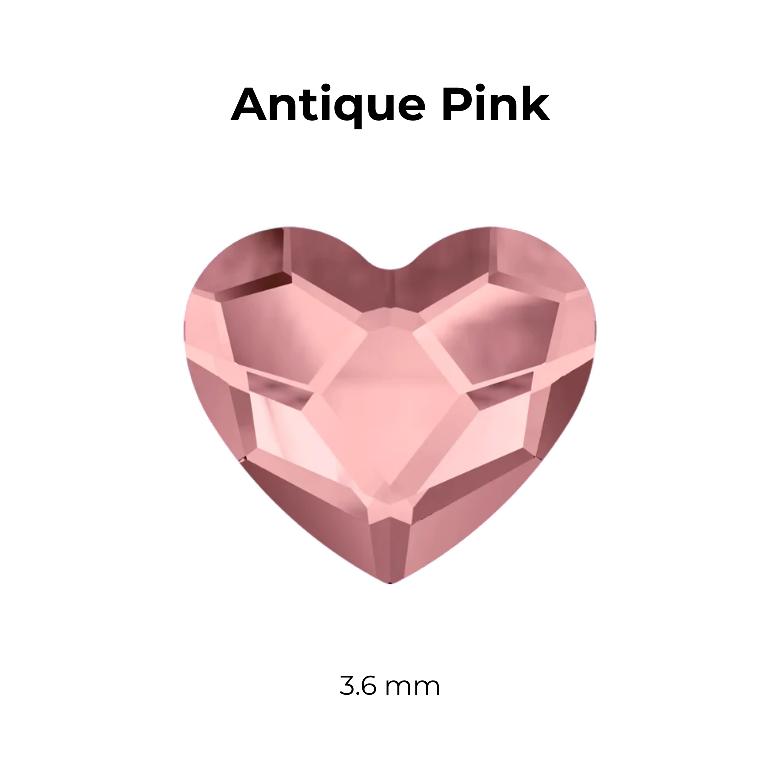 Heart – Lead Free Tooth Gem