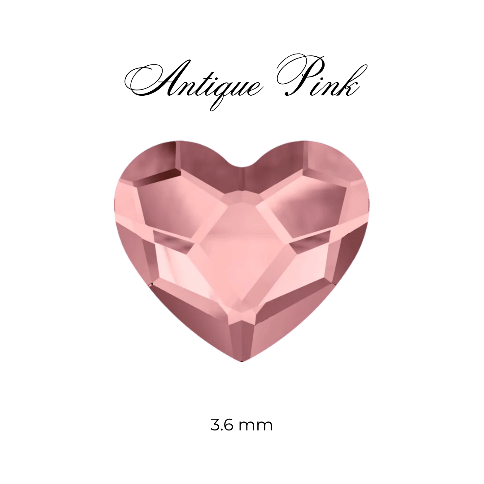 Heart Tooth Gem - Swarovski