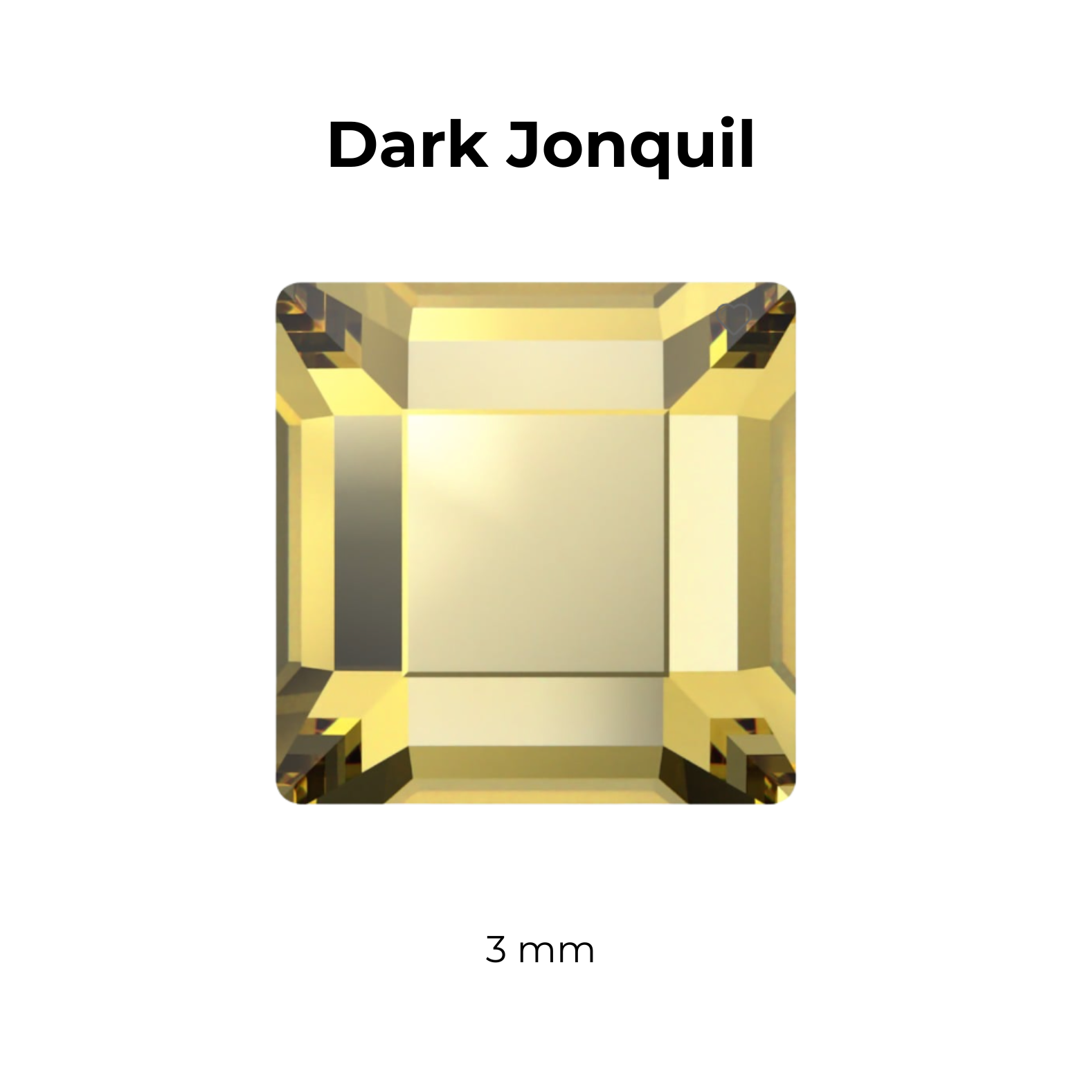 Square – Lead Free Tooth Gem