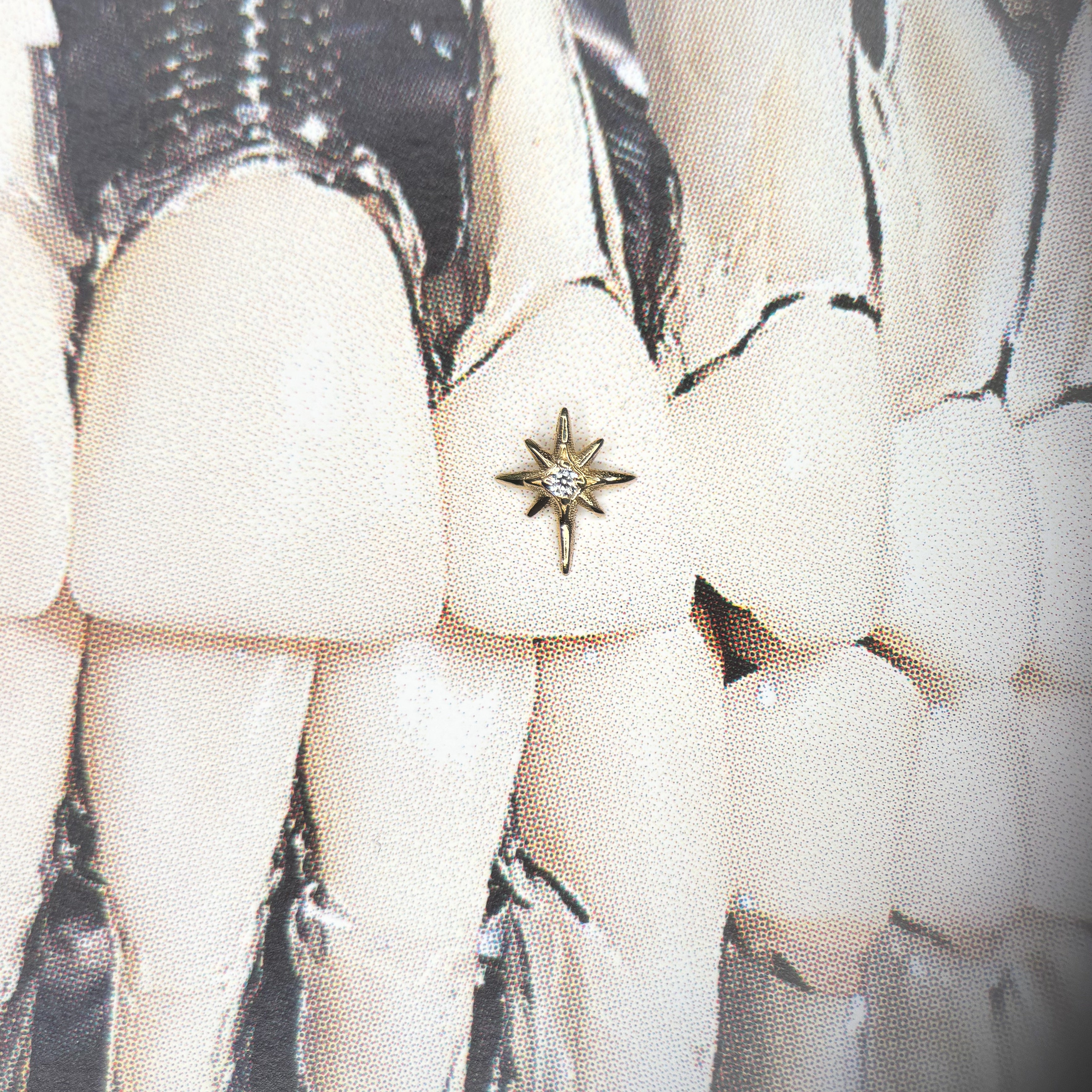 18K Gold Tooth Gems – Crystal Sparkle North Star