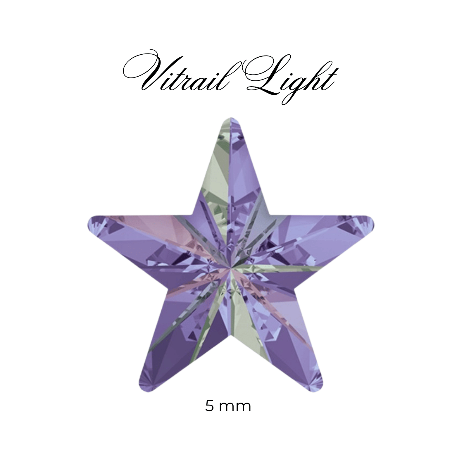 Swarovski Rivoli Star Tooth Gem
