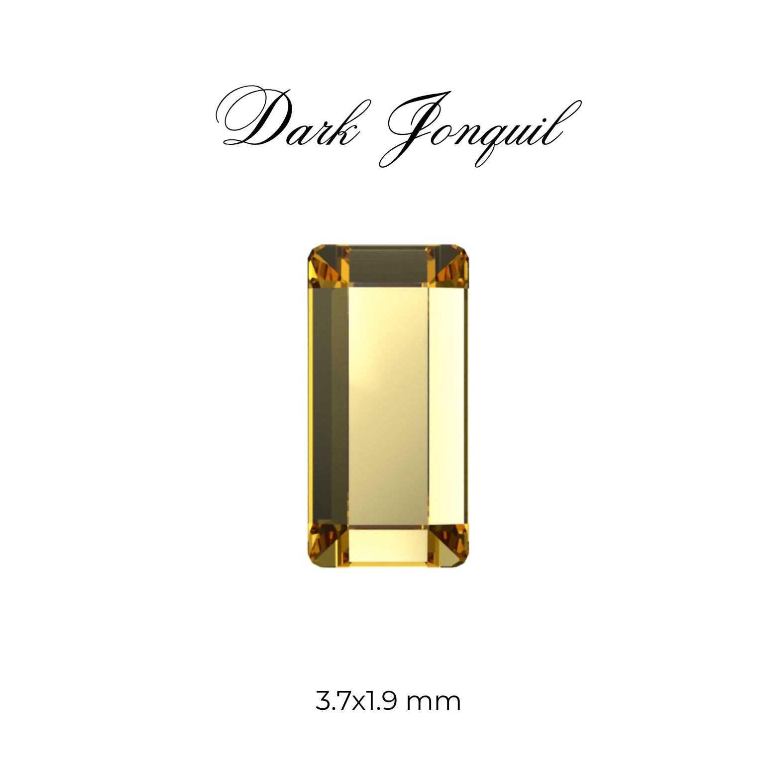 Baguette Zahnschmuck - Swarovski