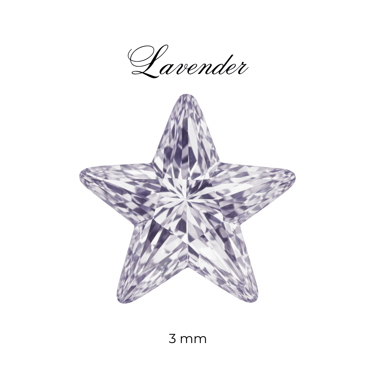 Micro Cubic Zirconia – Star