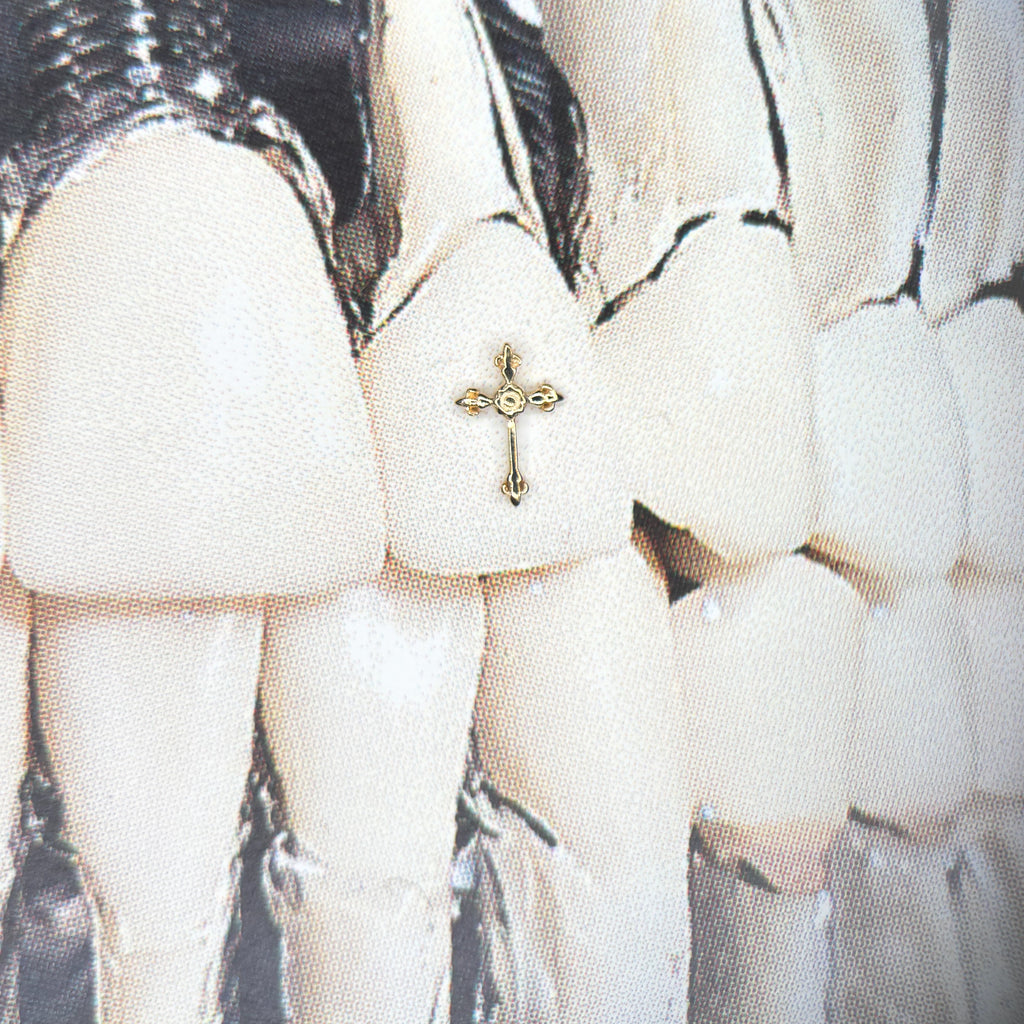 18K Gold Tooth Gems – Ornamental Cross