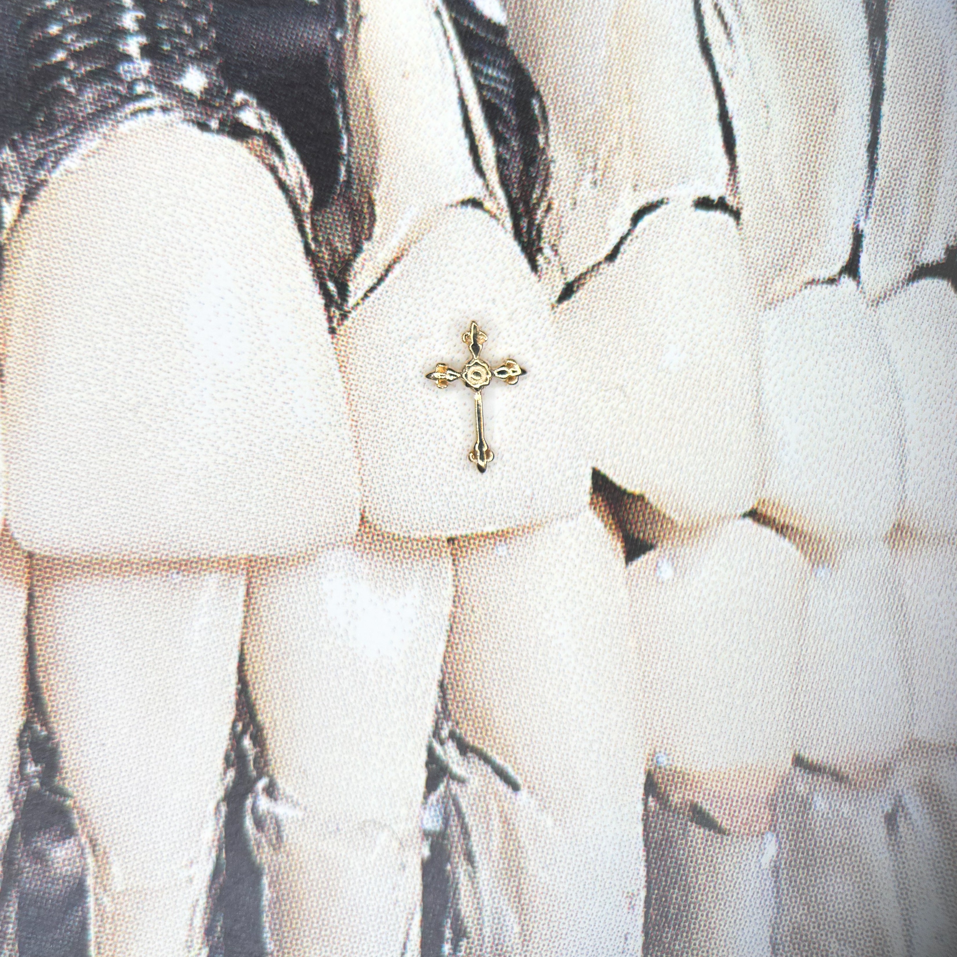 18K Gold Tooth Gems – Ornamental Cross