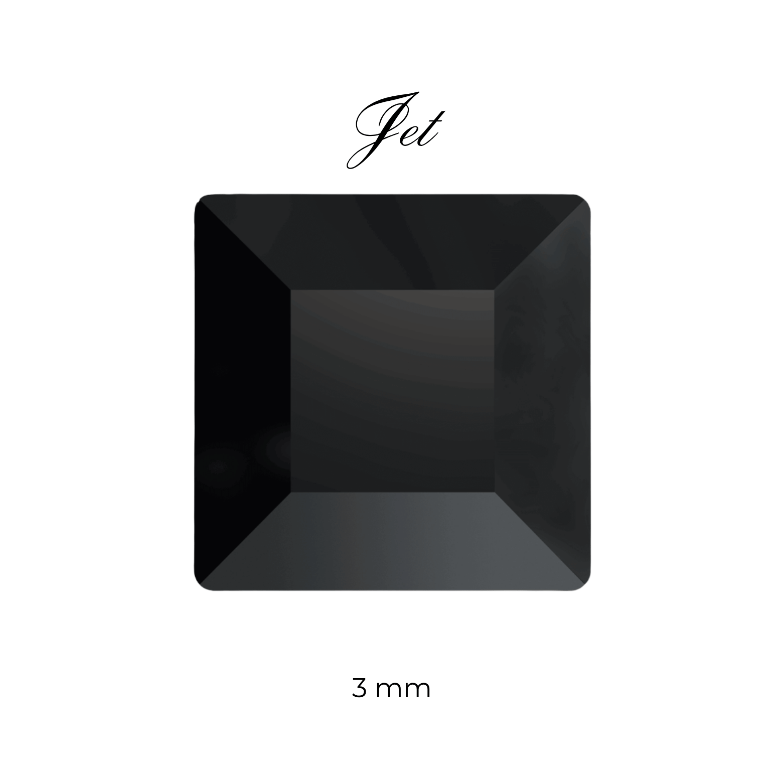 Swarovski Square Tooth Gem