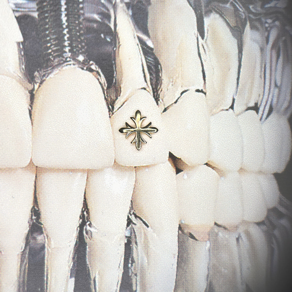 18K Gold Tooth Gems – Chrome Cross