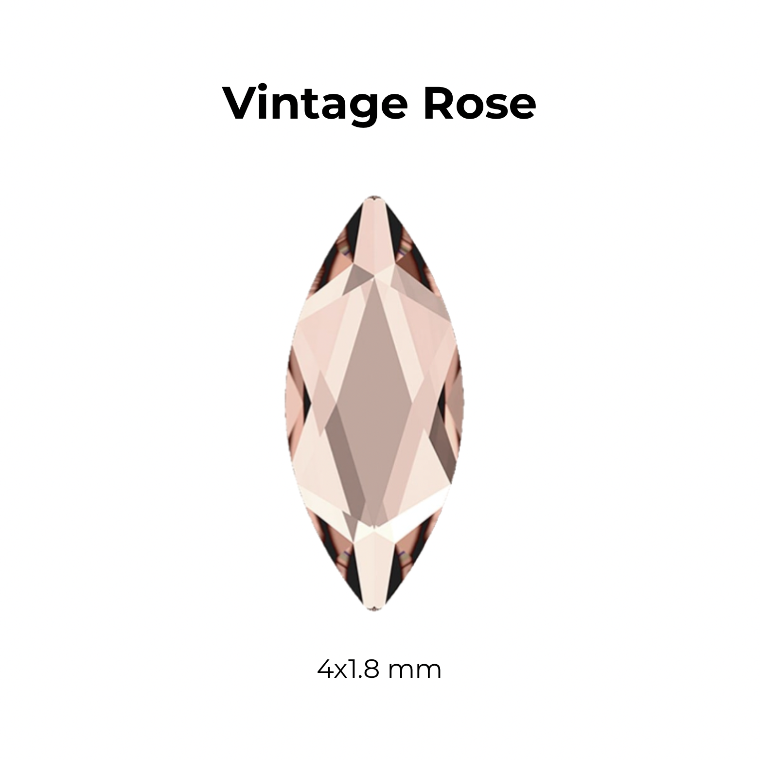 Marquise Tooth Gem - Swarovski