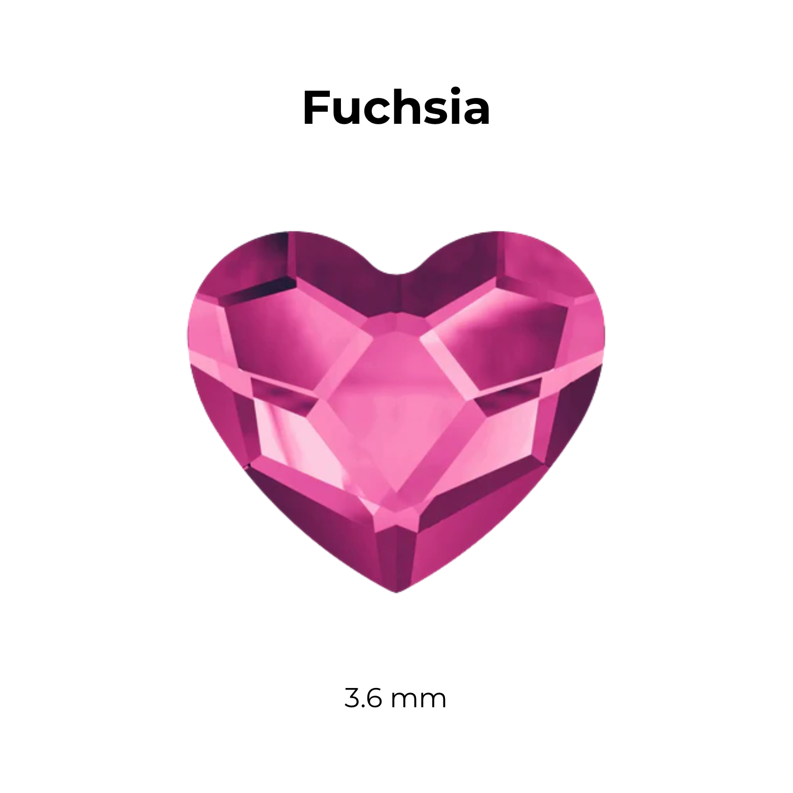 Heart Tooth Gem - Swarovski