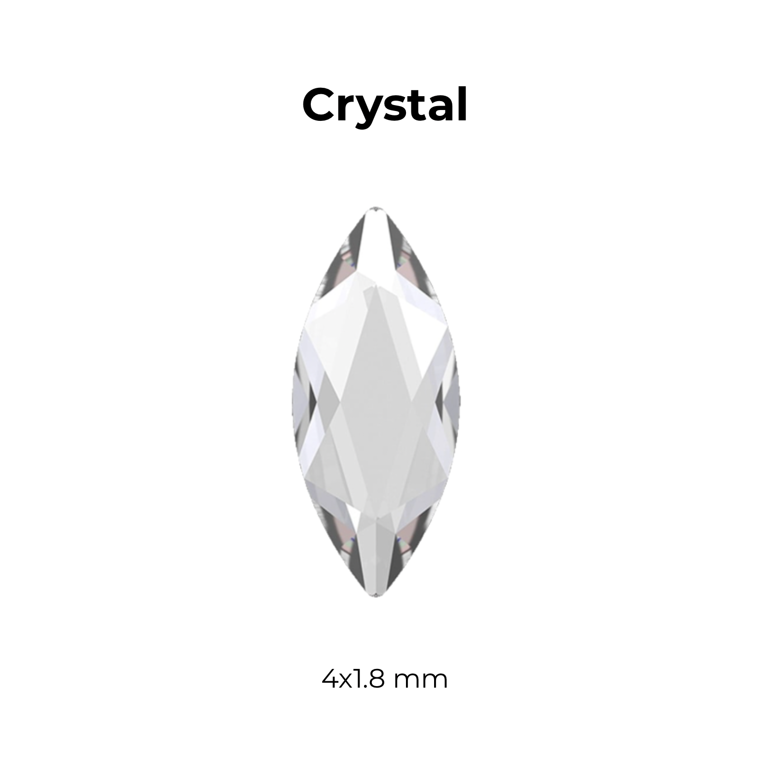 Marquise Tooth Gem - Swarovski