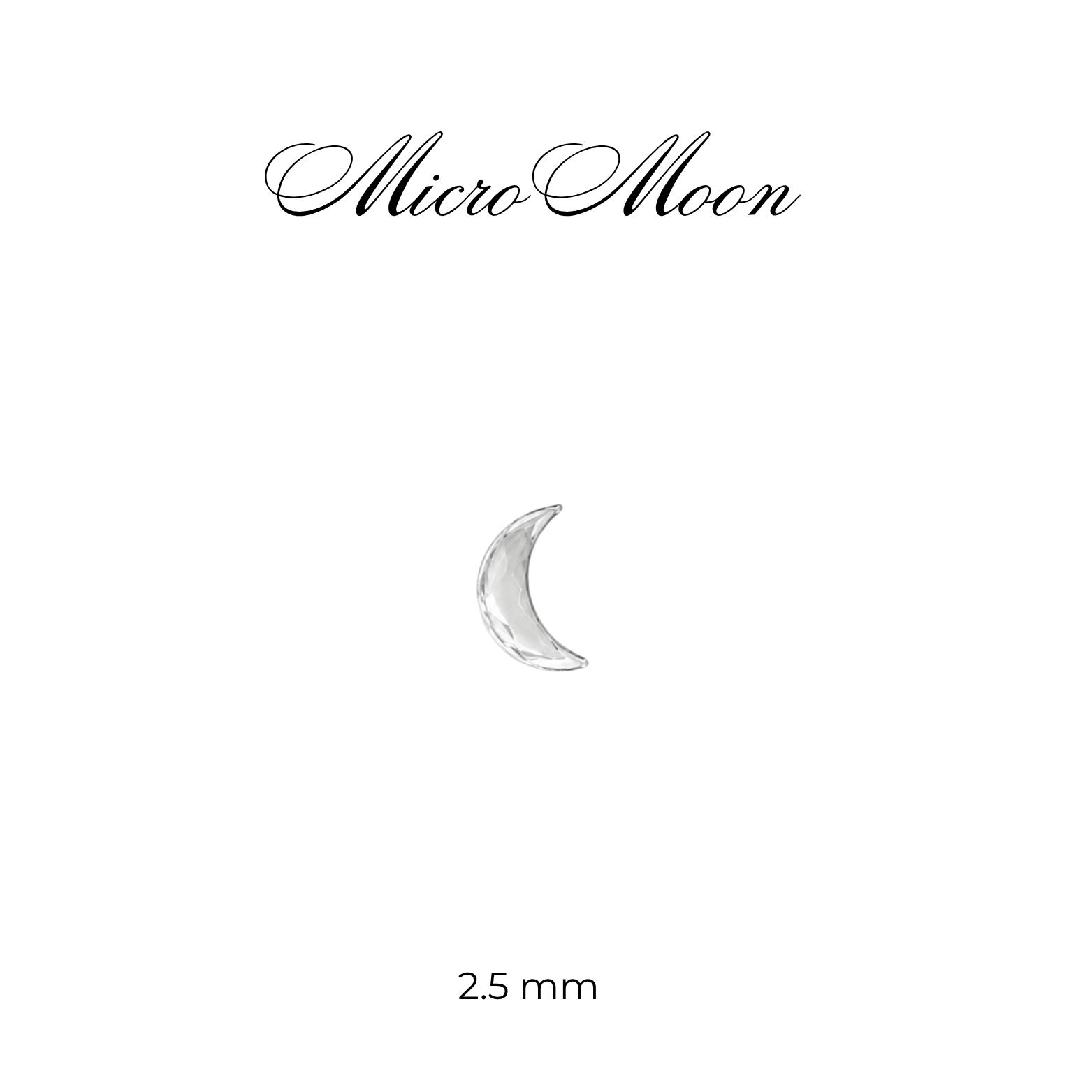 Micro Tooth Gems Moon