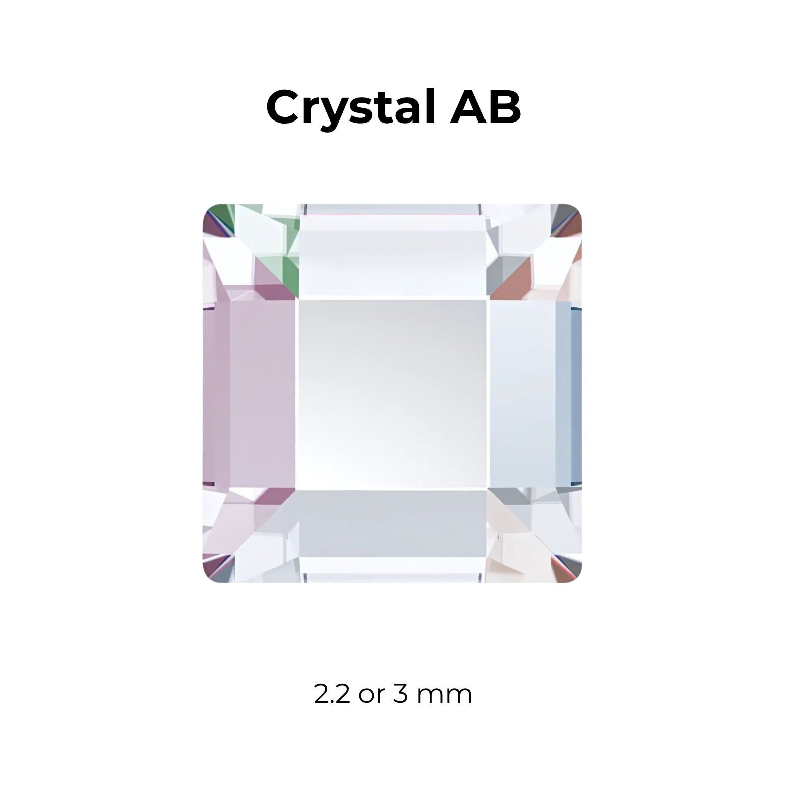 Square Tooth Gem - Swarovski