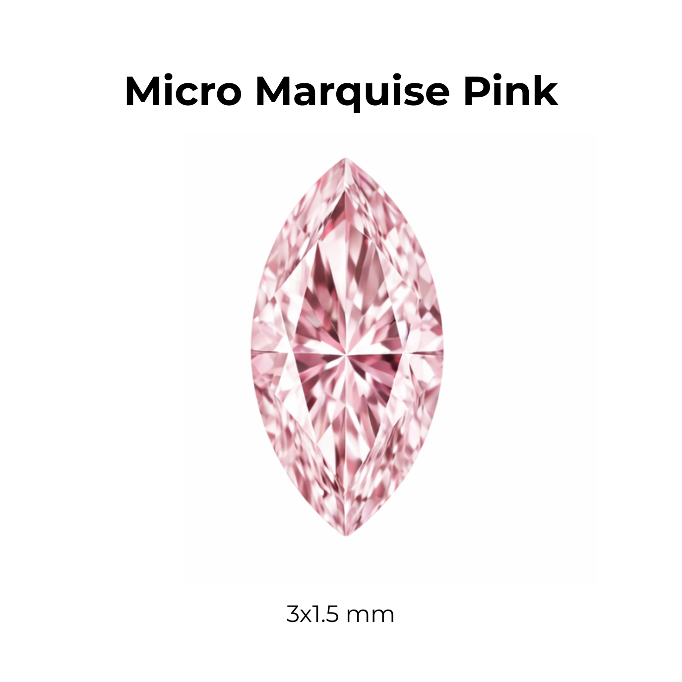 Micro Cubic Zirconia – Marquise