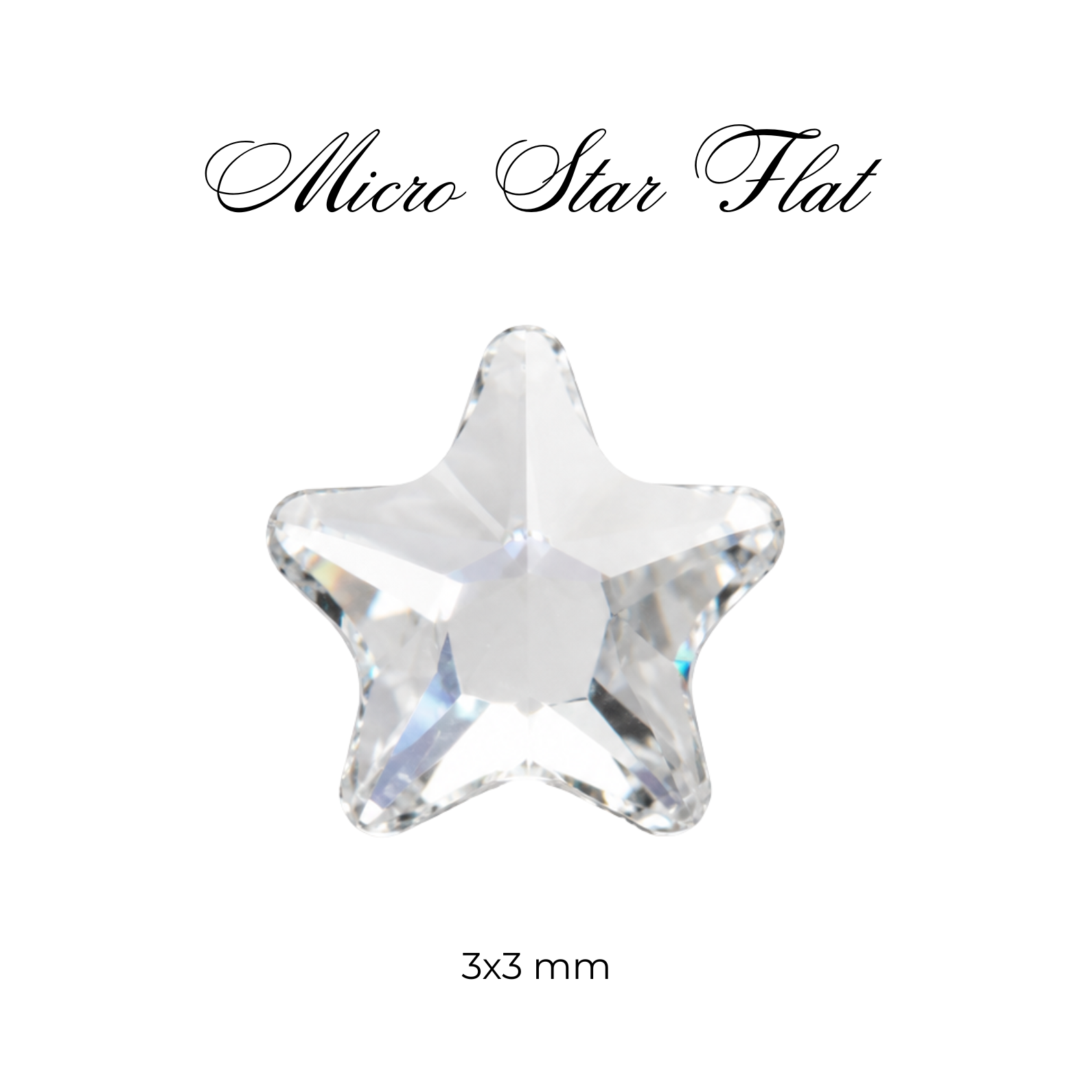 Micro Cubic Zirconia – Star